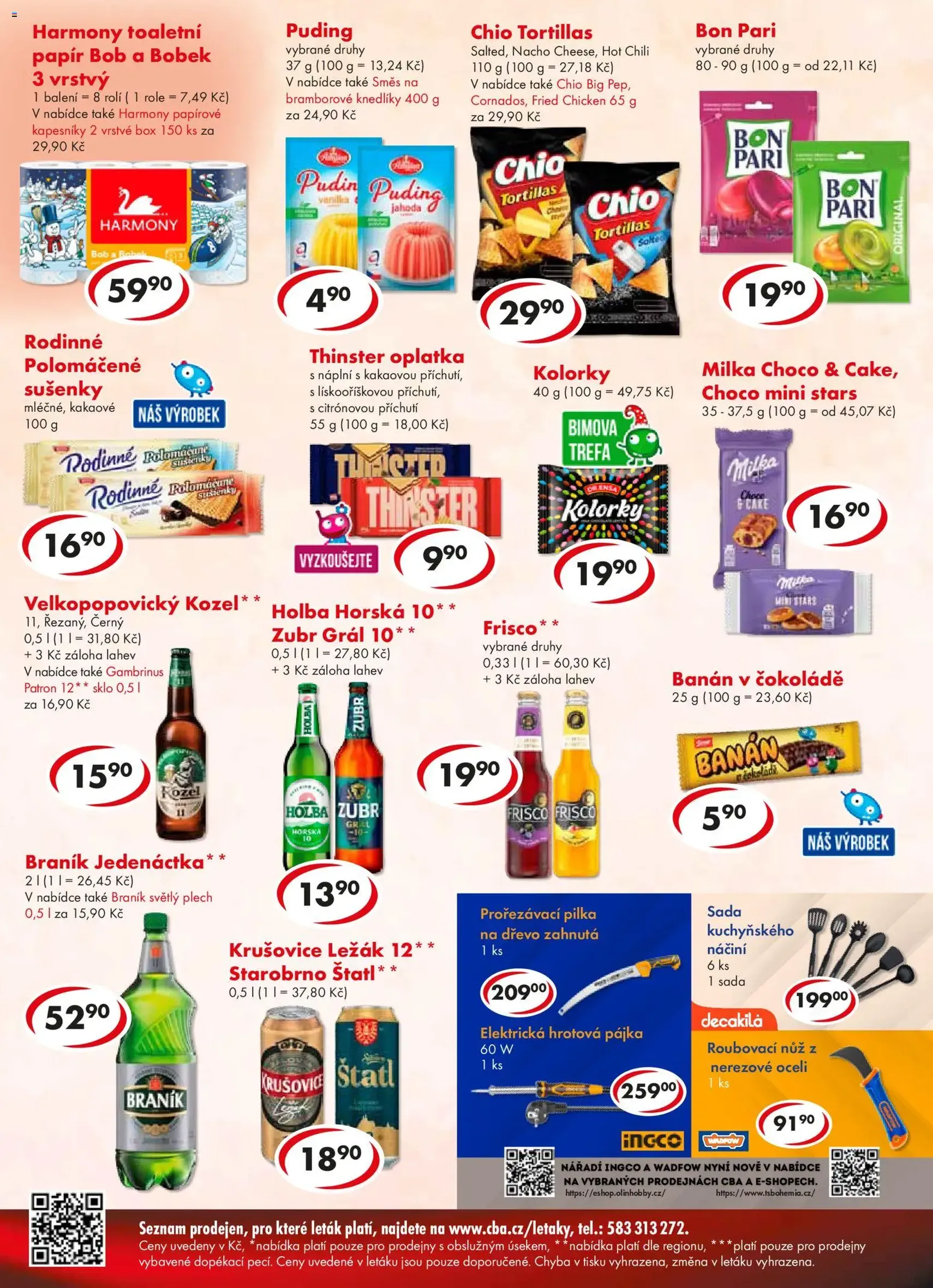 CBA leták - Premium - platný leták od 25.02.2026 strana 4 z 4