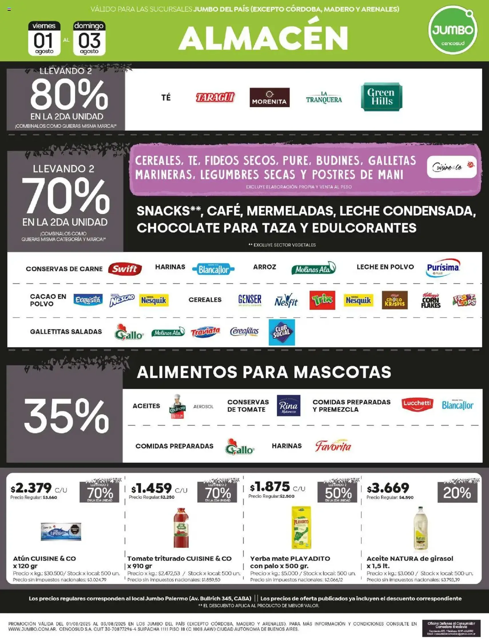 Jumbo ofertas - folleto válido desde 01/08/2025 página 2 de 7