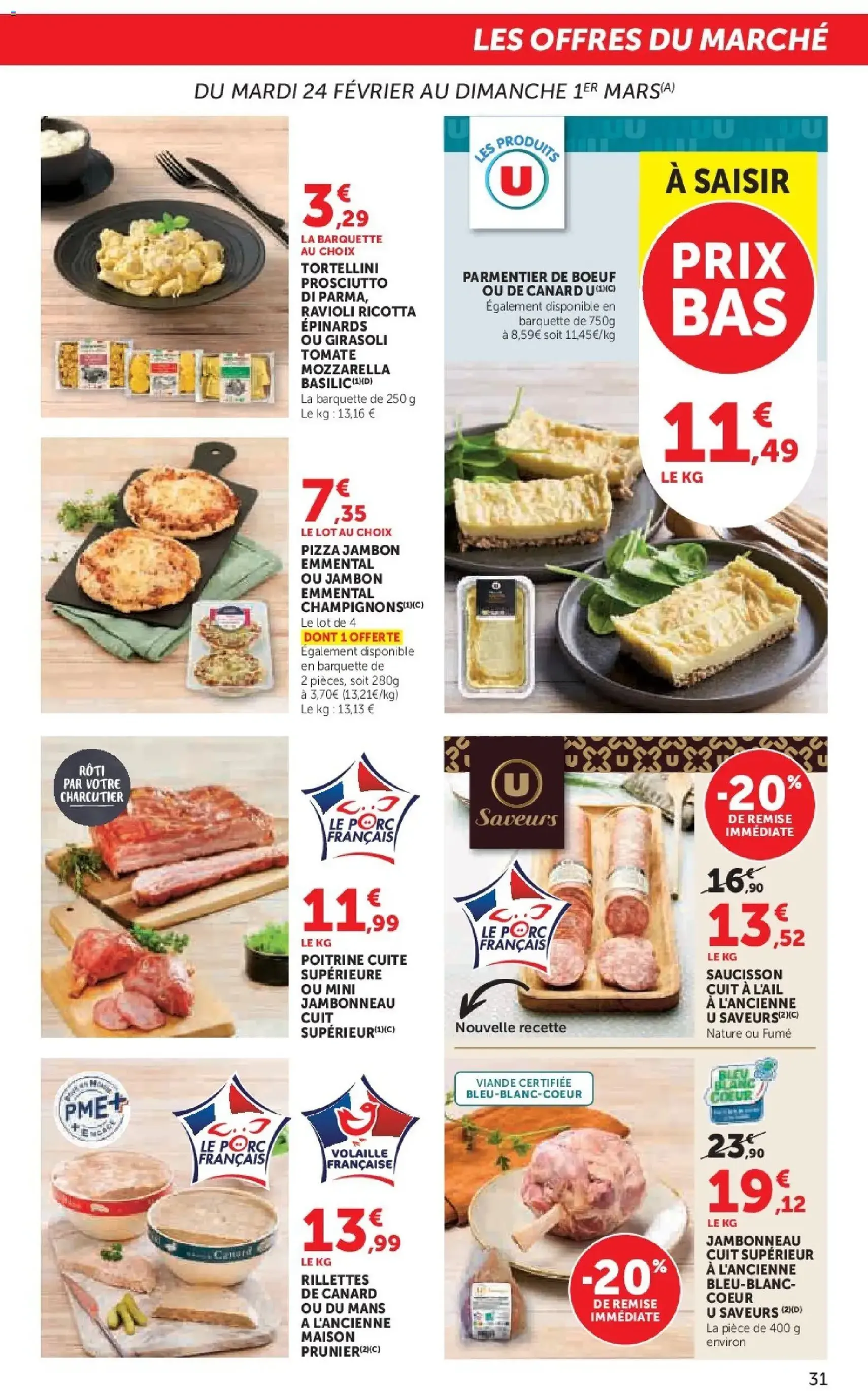 Super U catalogue - brochure valable à partir du 24/02/2026, page 31 sur 44