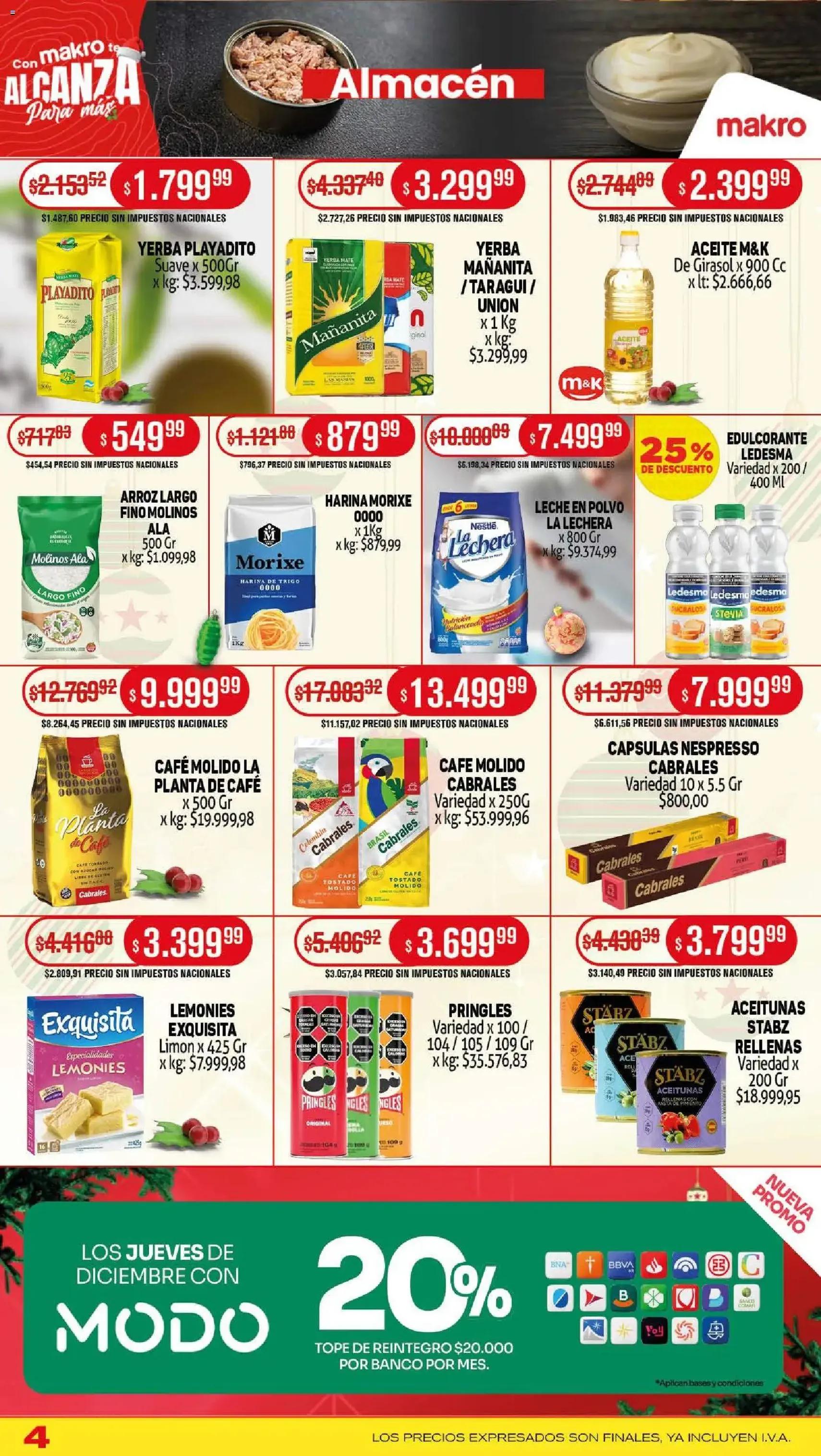 Makro ofertas - folleto válido desde 01/12/2025 página 4 de 10