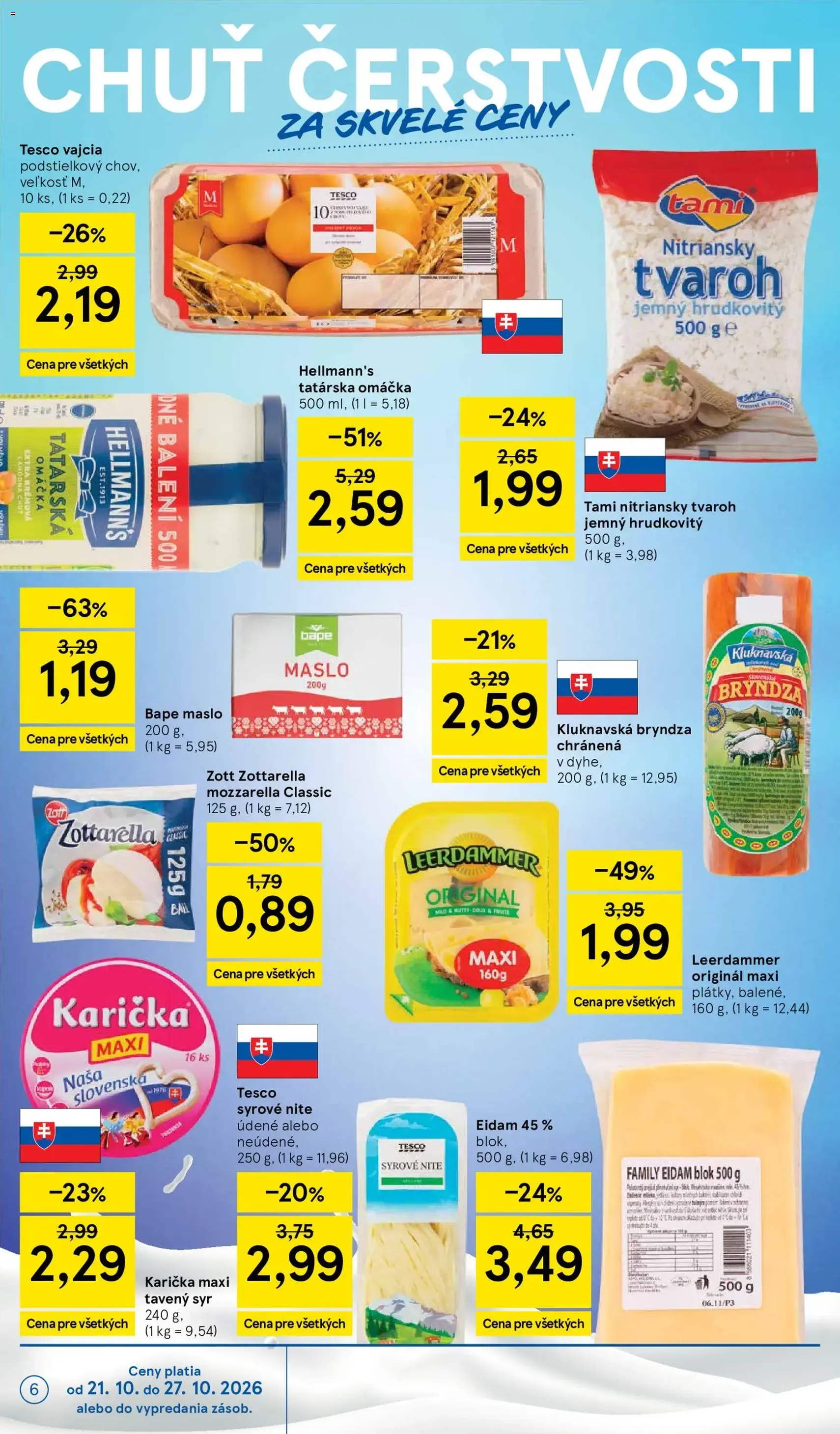 Tesco Hypermarket - leták - platný leták od 21.10.2026 strana 6 z 42