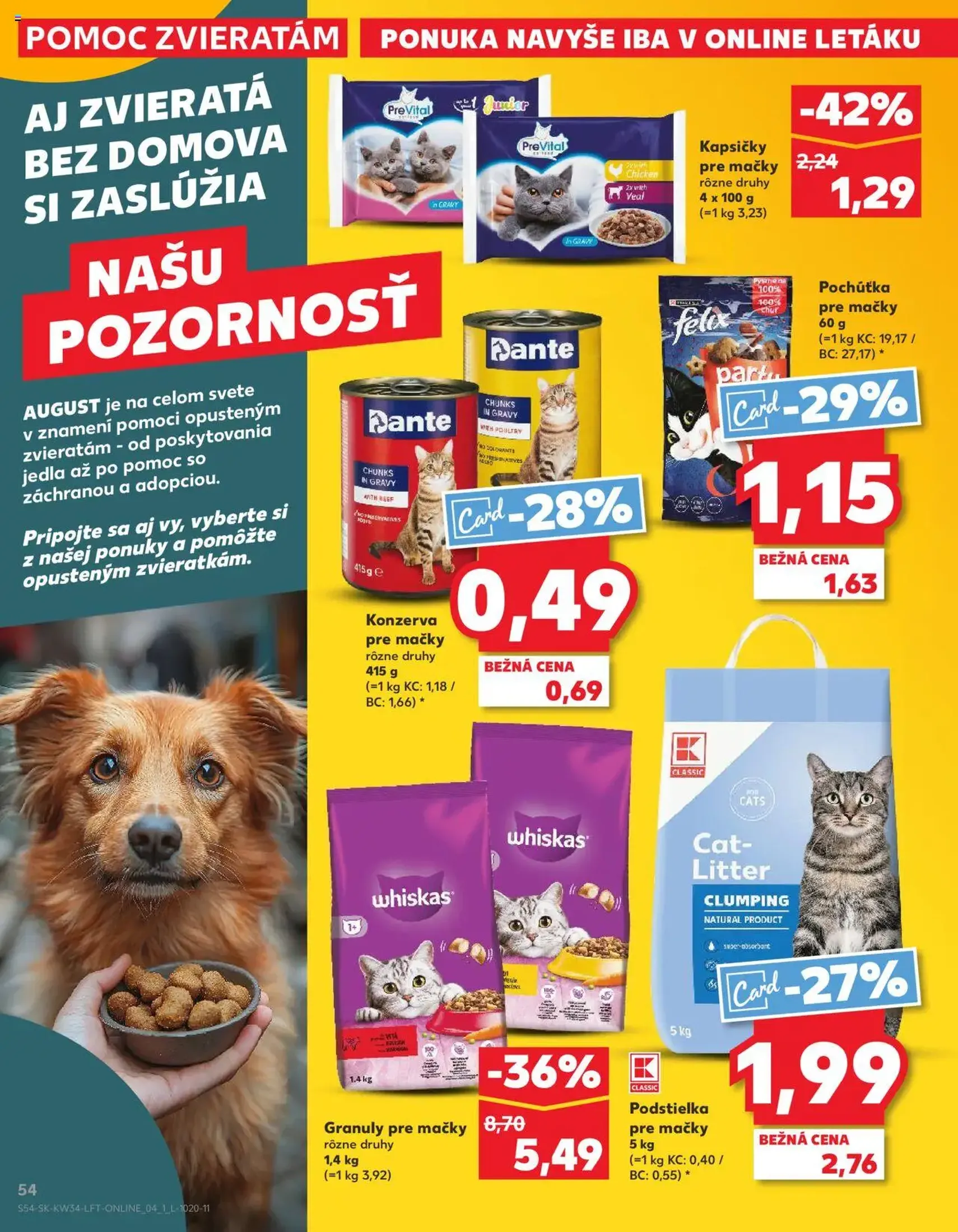 Kaufland Bratislava-Avion - platný leták od 21.08.2025 strana 54 z 78