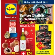 Lidl Aktionen - Prospekt Vorschau gültig ab 18.12.2025