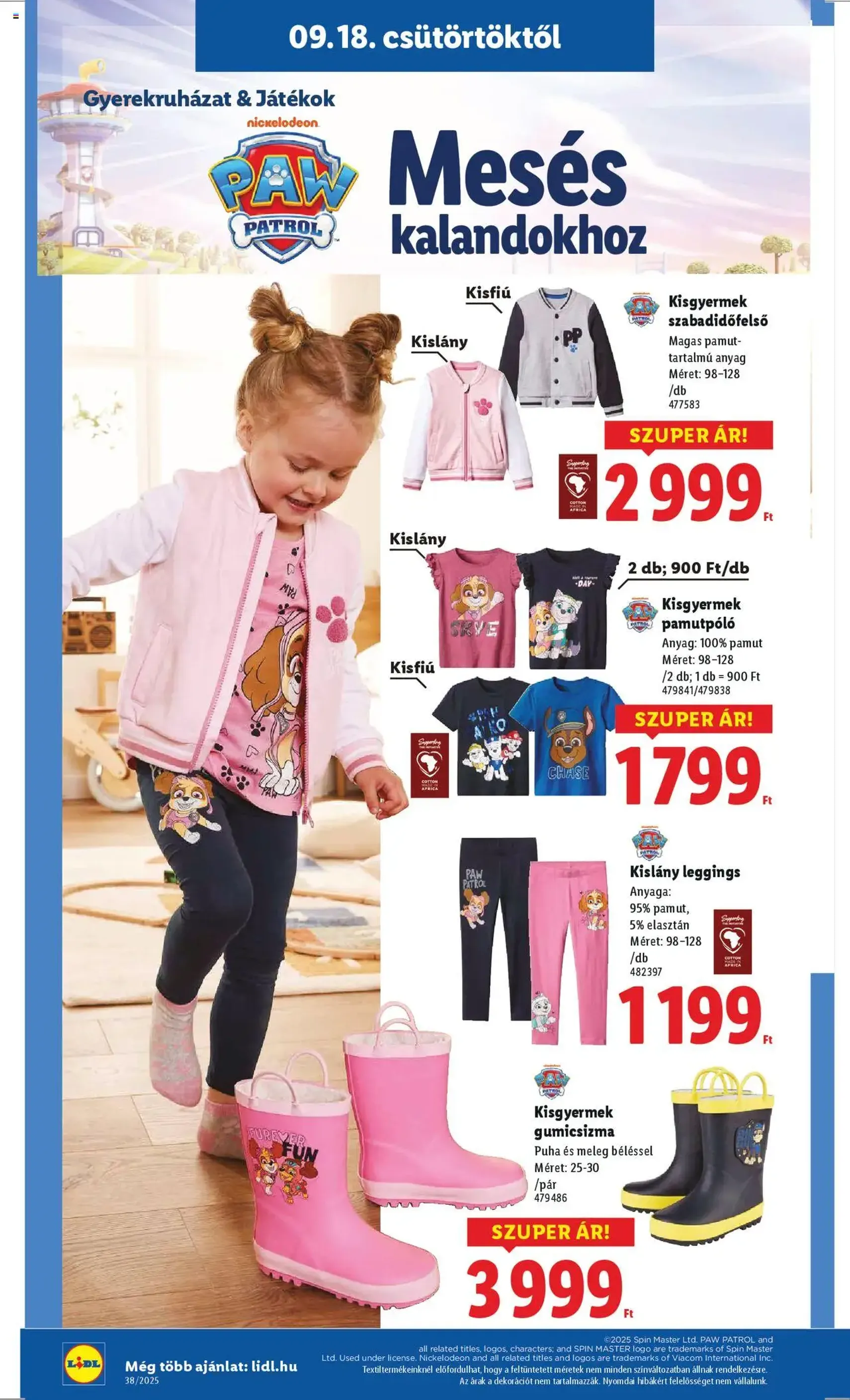 Lidl Akciós újság - 2025.09.18. érvényes szórólap 42 oldal 74 oldalból