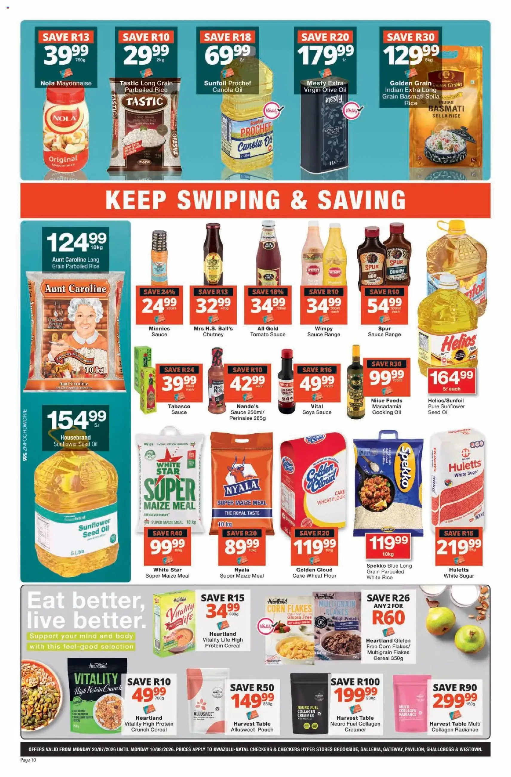 Checkers Specials - valid flyer from 20/07/2026, page 10 of 16