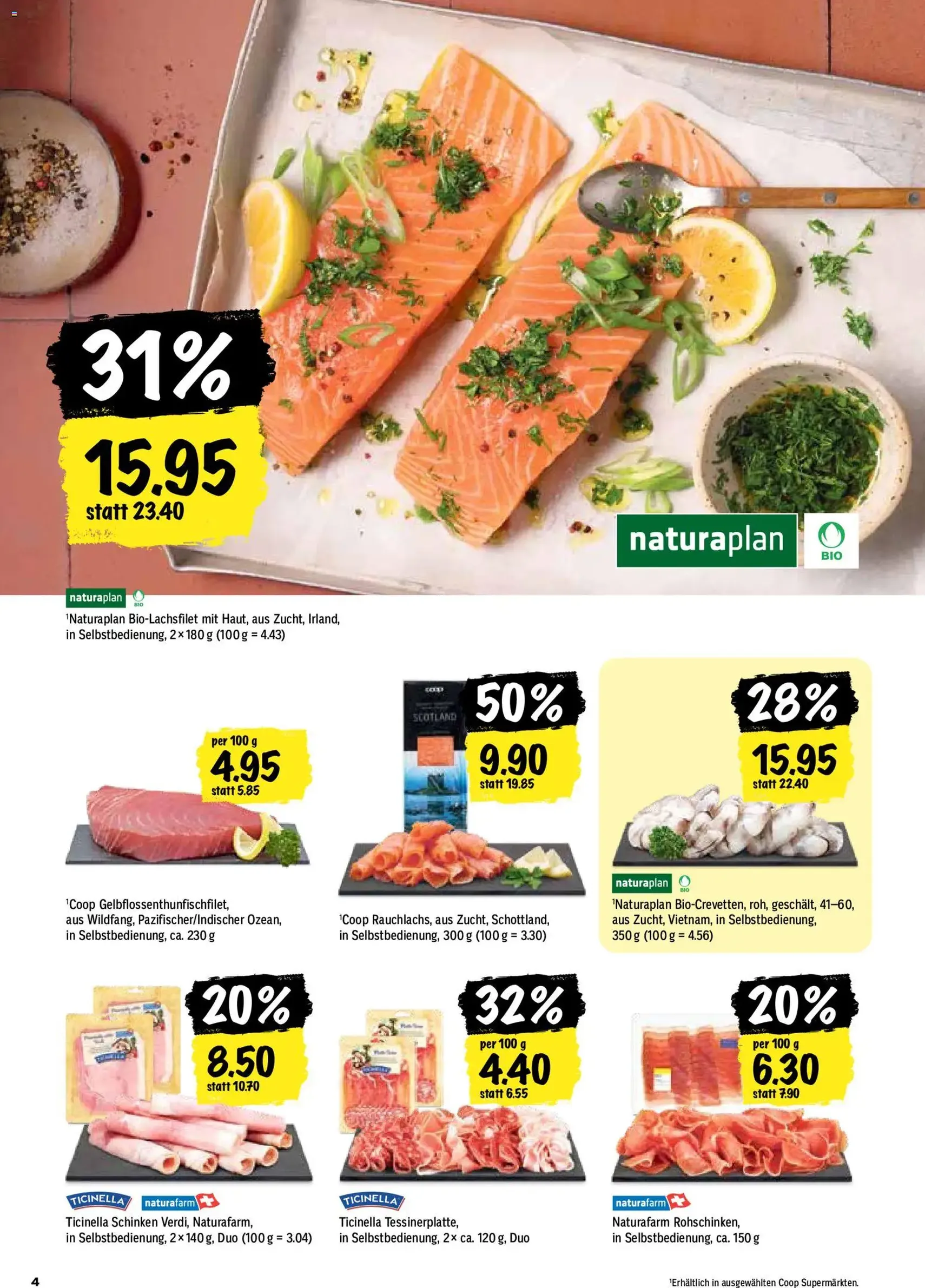 Coop aktionen - Gültiger Prospekt ab 02.07.2026, Seite 4 von insgesamt 24