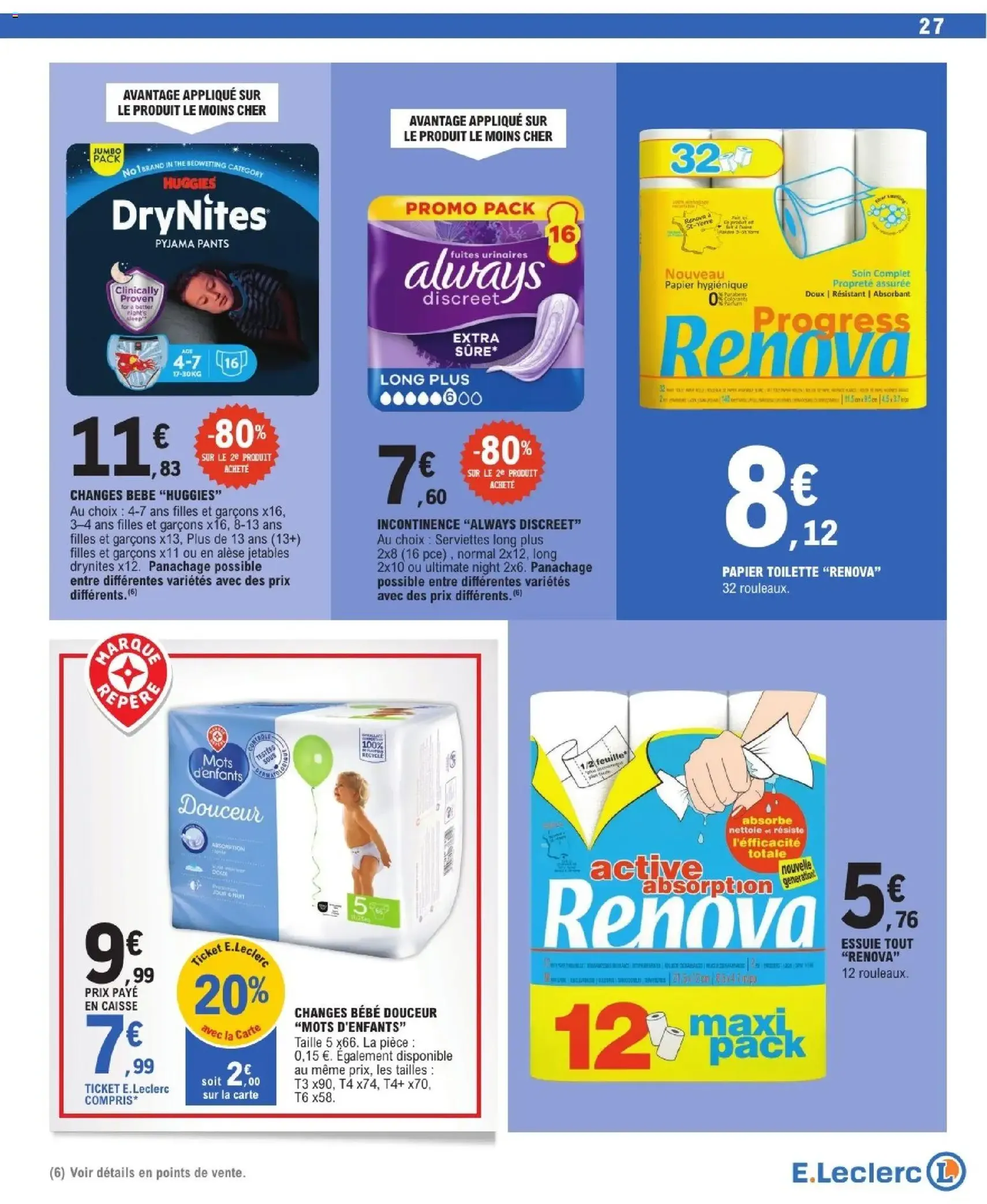 E.Leclerc catalogue de la semaine 20 - brochure valable à partir du 12/05/2026, page 27 sur 32