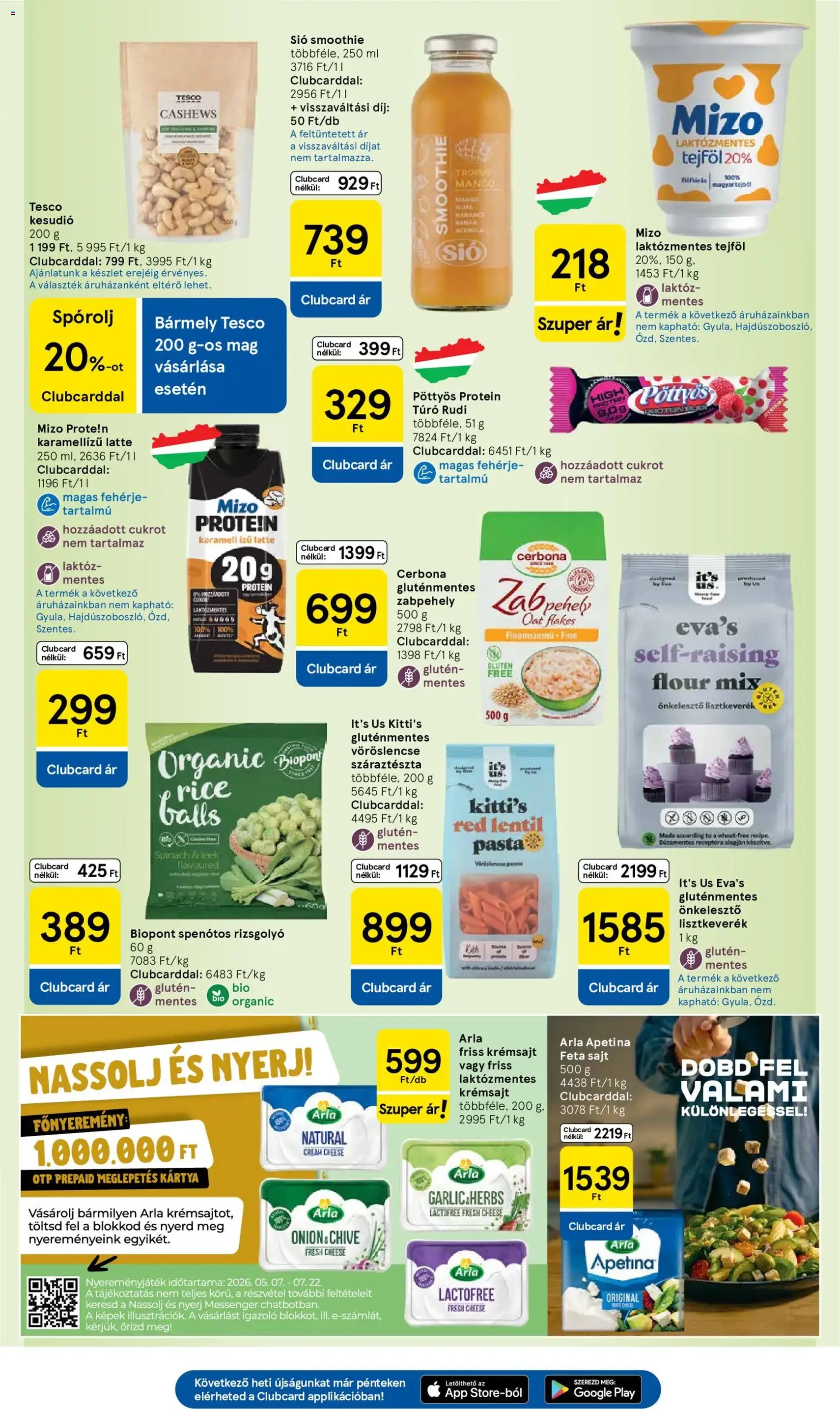 Tesco aktuális akciós újság - 2026.06.18. érvényes szórólap 19 oldal 38 oldalból