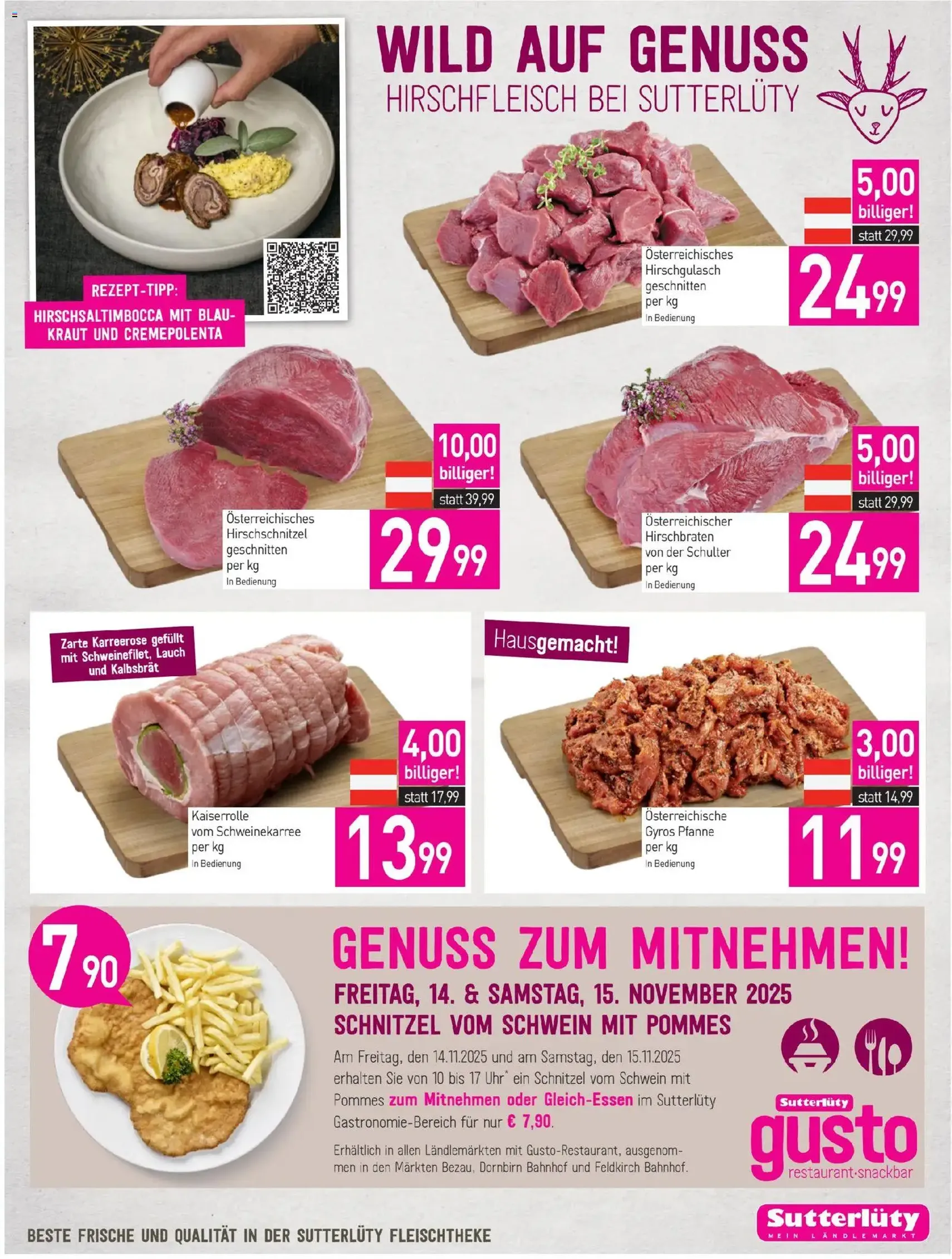 Sutterlüty Flugblatt - Gültiger Prospekt ab 13.11.2025, Seite 9 von insgesamt 20