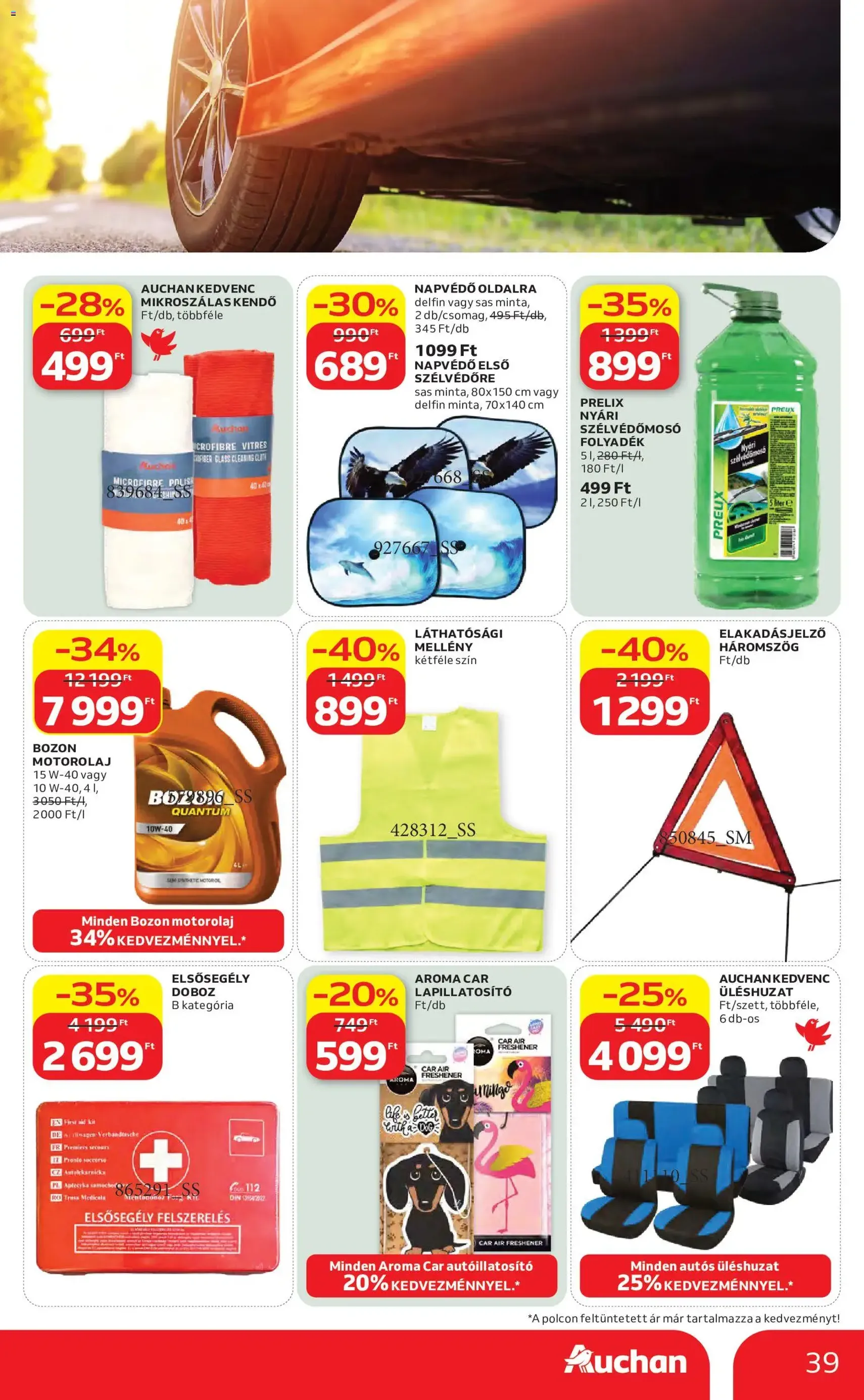 Auchan akciós újság - 2026.07.30. érvényes szórólap 39 oldal 45 oldalból