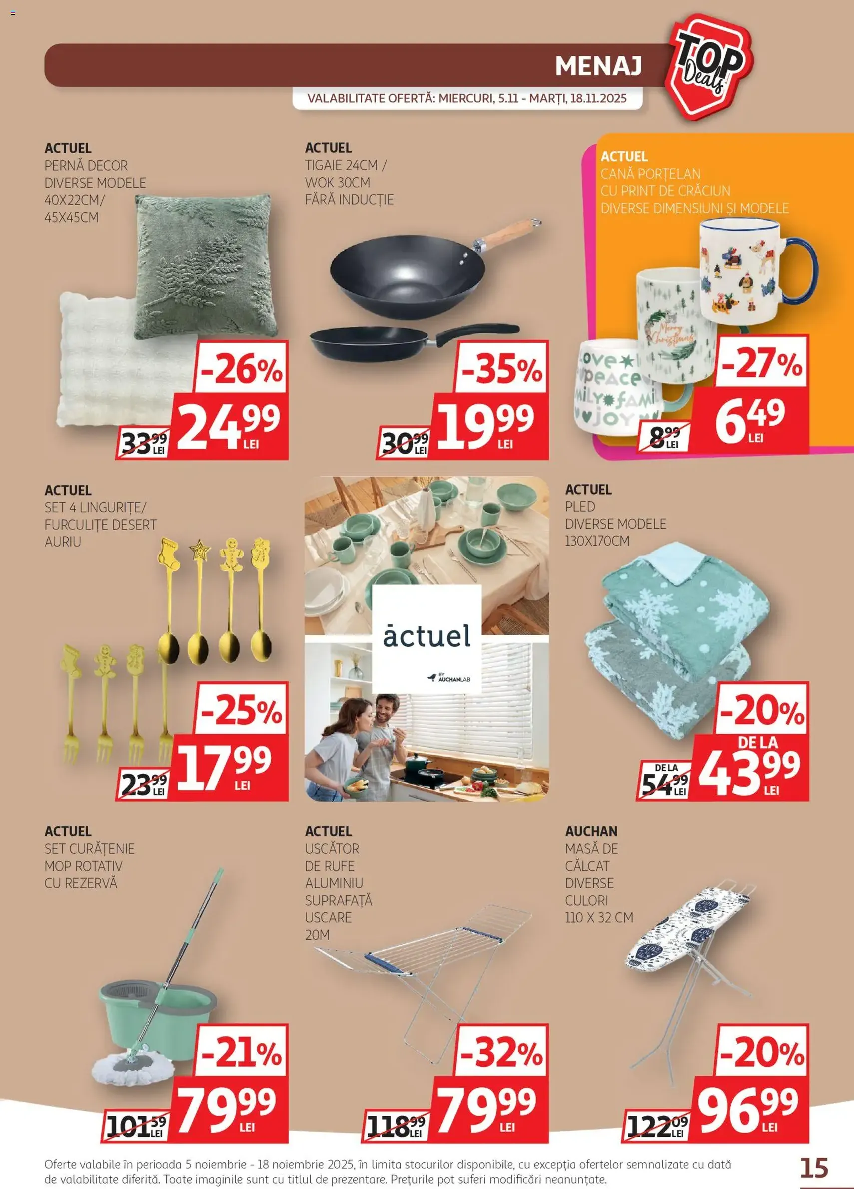 Catalog Auchan - cataloage valabile începând cu 05.11.2025 pagina 15 din 32