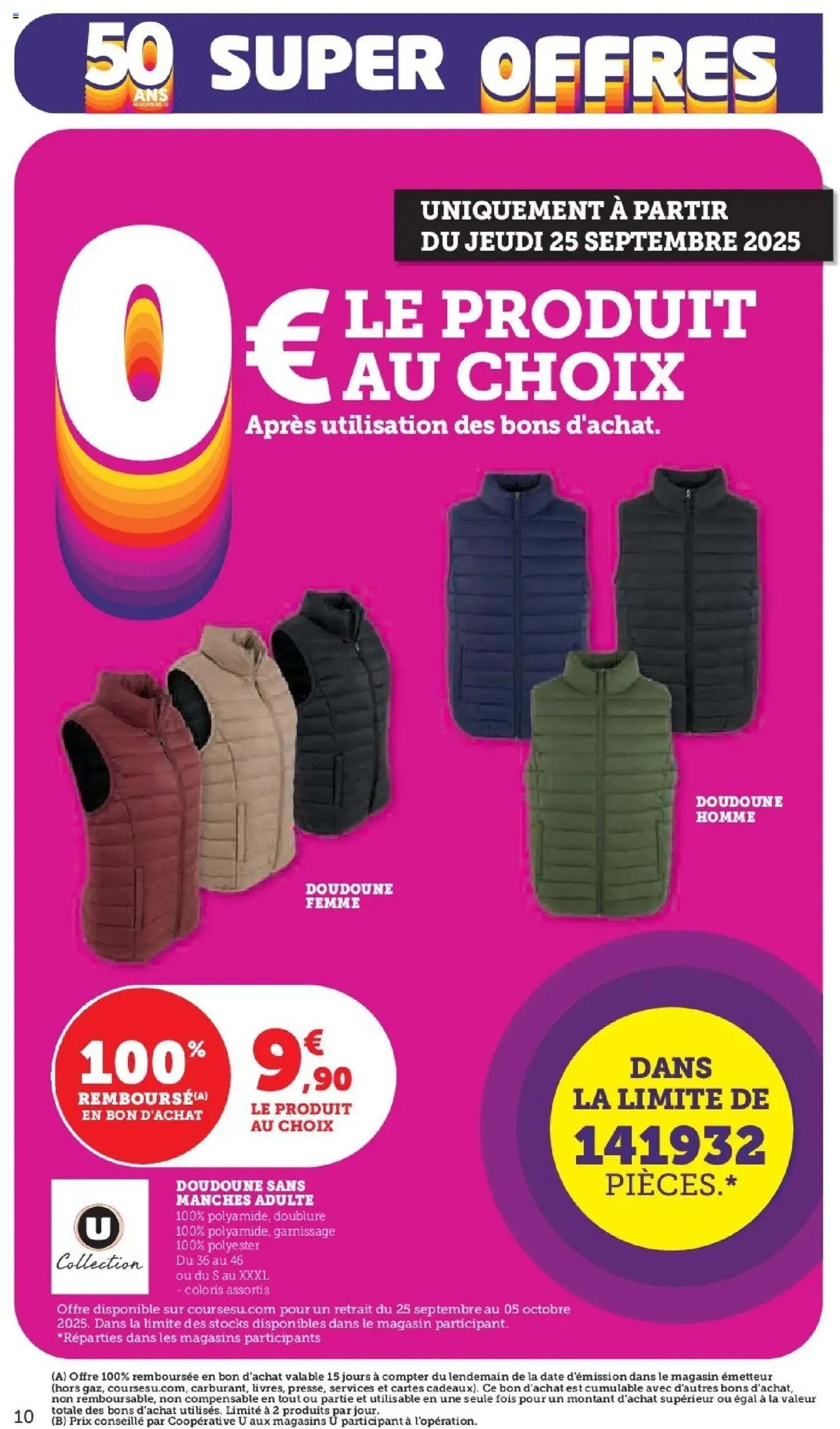 U Express catalogue - brochure valable à partir du 23/09/2025, page 10 sur 32