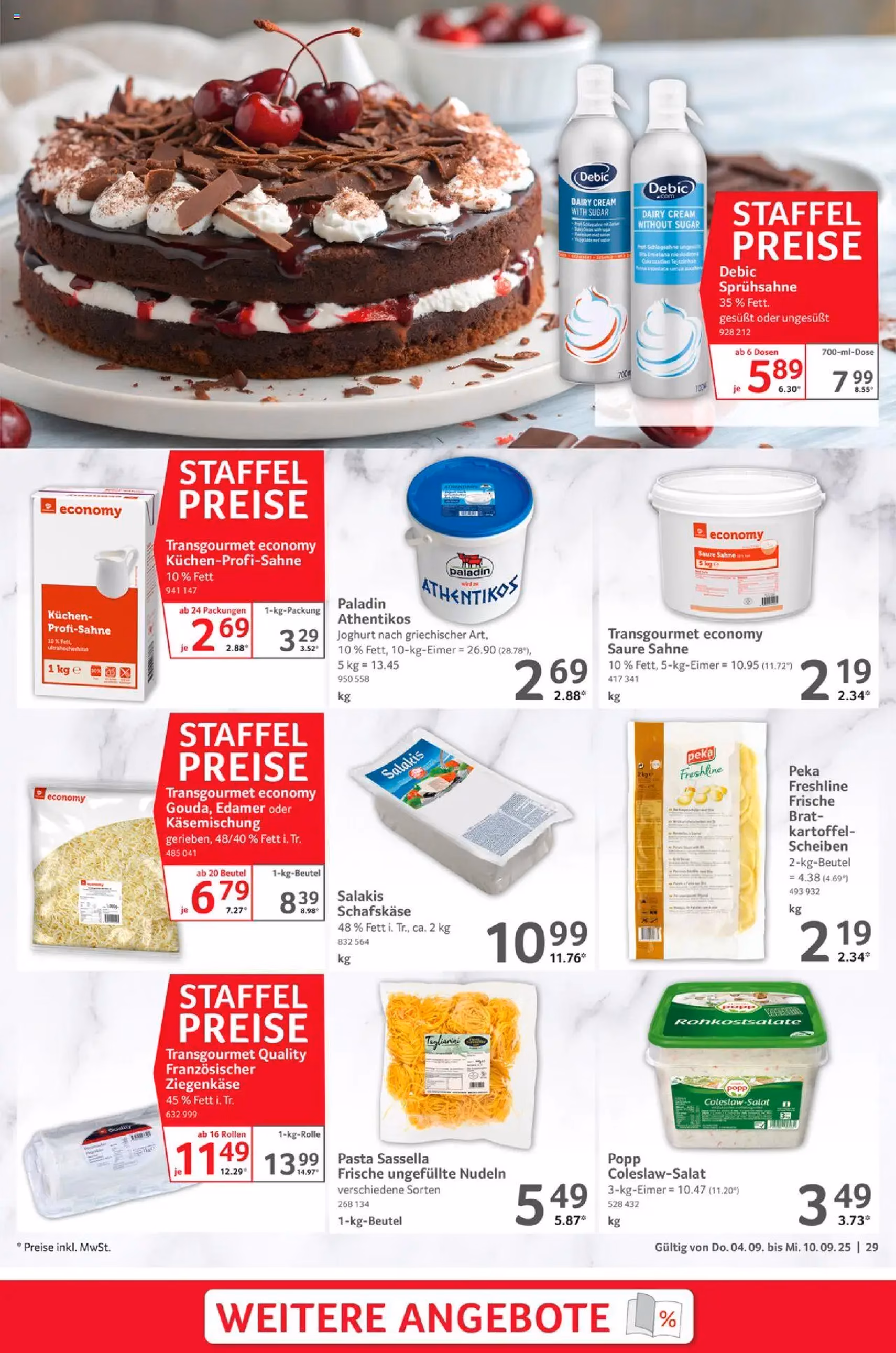 Selgros Prospekt - Gültiger Prospekt ab 04.09.2025, Seite 29 von insgesamt 36 Selgros Prospekt - Gültiger Prospekt ab 04.09.2025, Seite 29 von insgesamt 36
