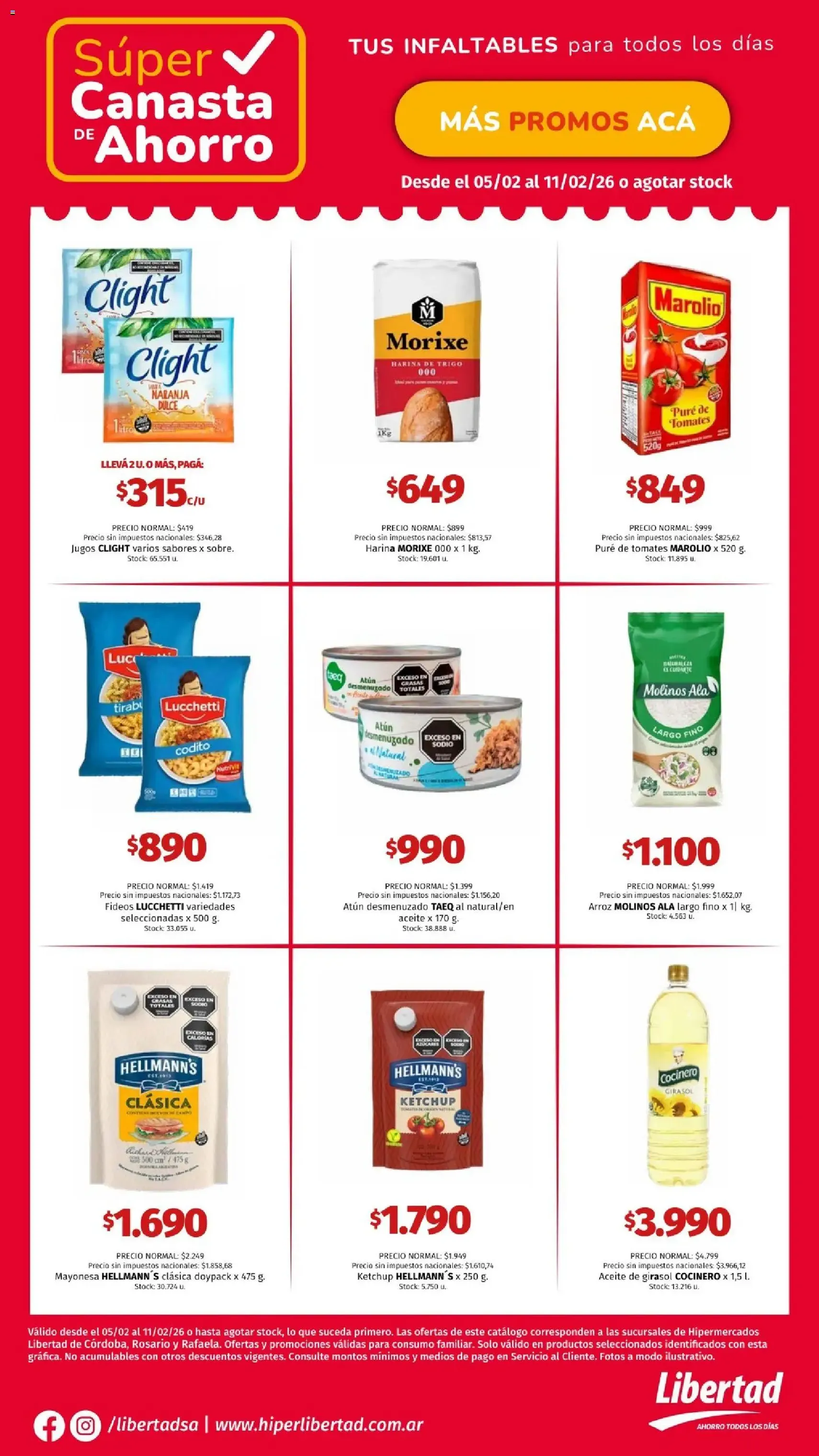 Hipermercado Libertad catálogo - folleto válido desde 05/02/2026 página 4 de 5