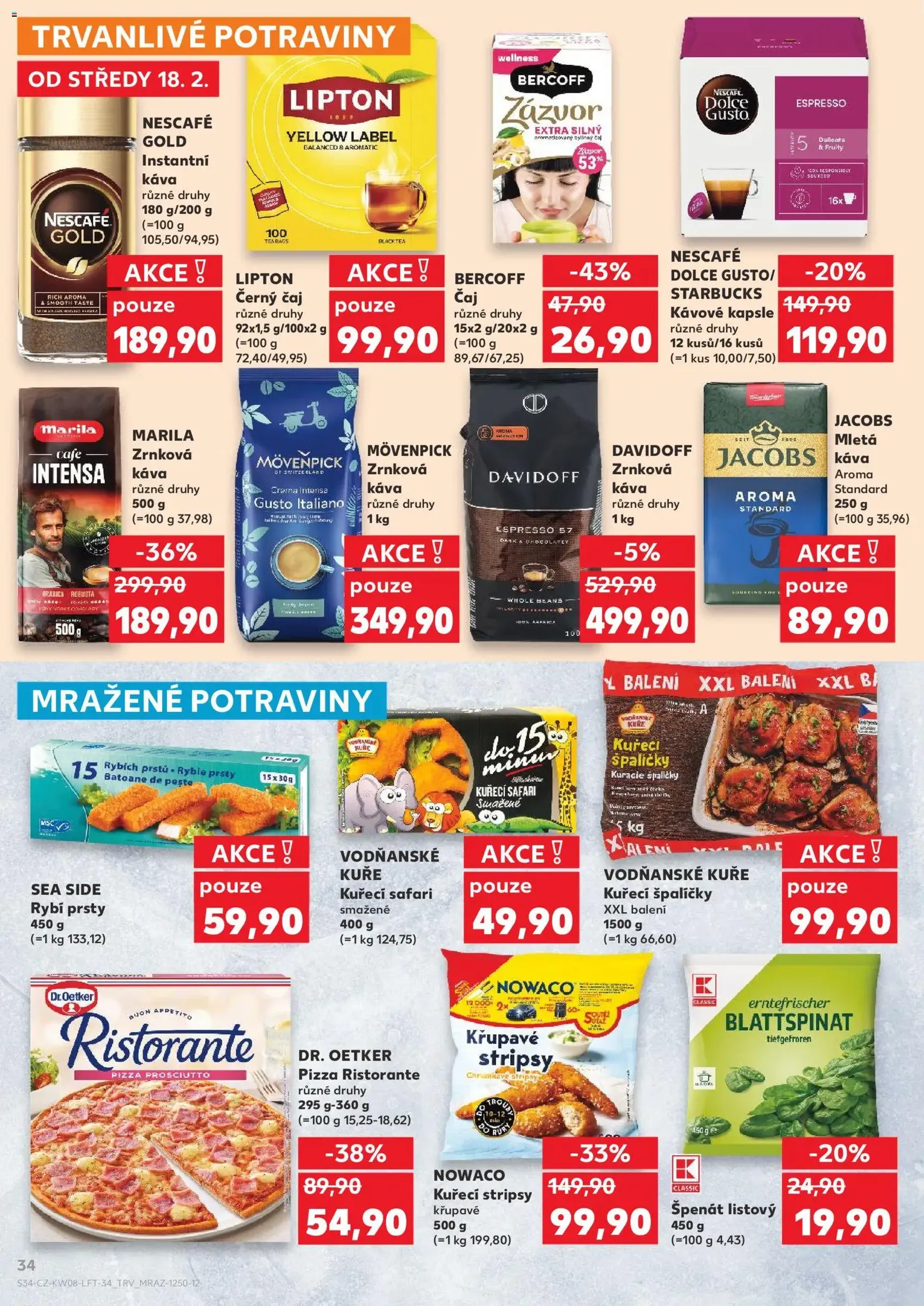 Kaufland leták - platný leták od 18.02.2026 strana 34 z 60