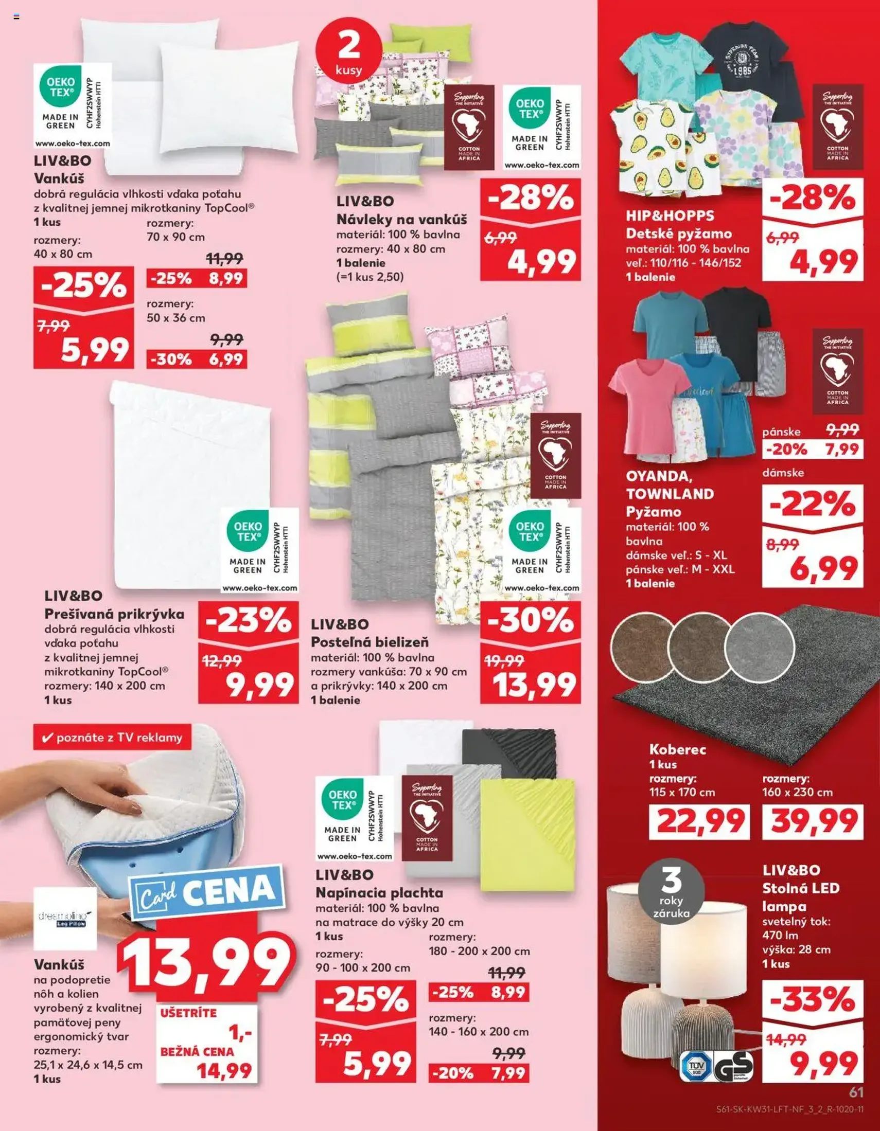 Kaufland Bratislava-Dúbravka - platný leták od 31.07.2025 strana 61 z 76