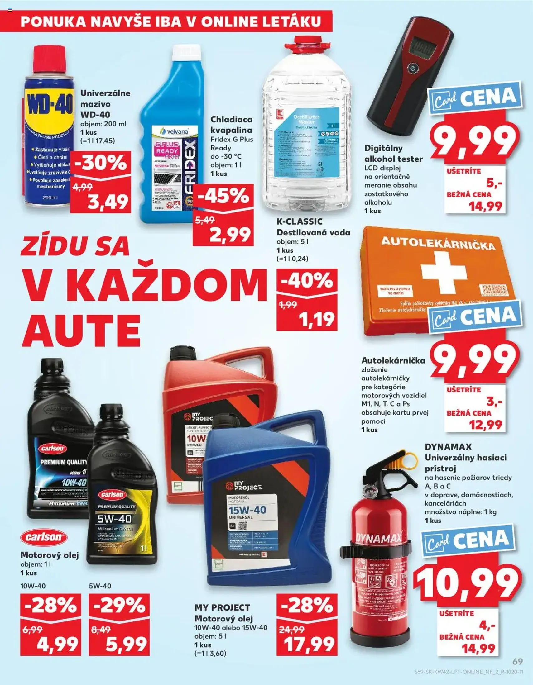 Kaufland Bratislava-Avion - platný leták od 16.10.2025 strana 69 z 78