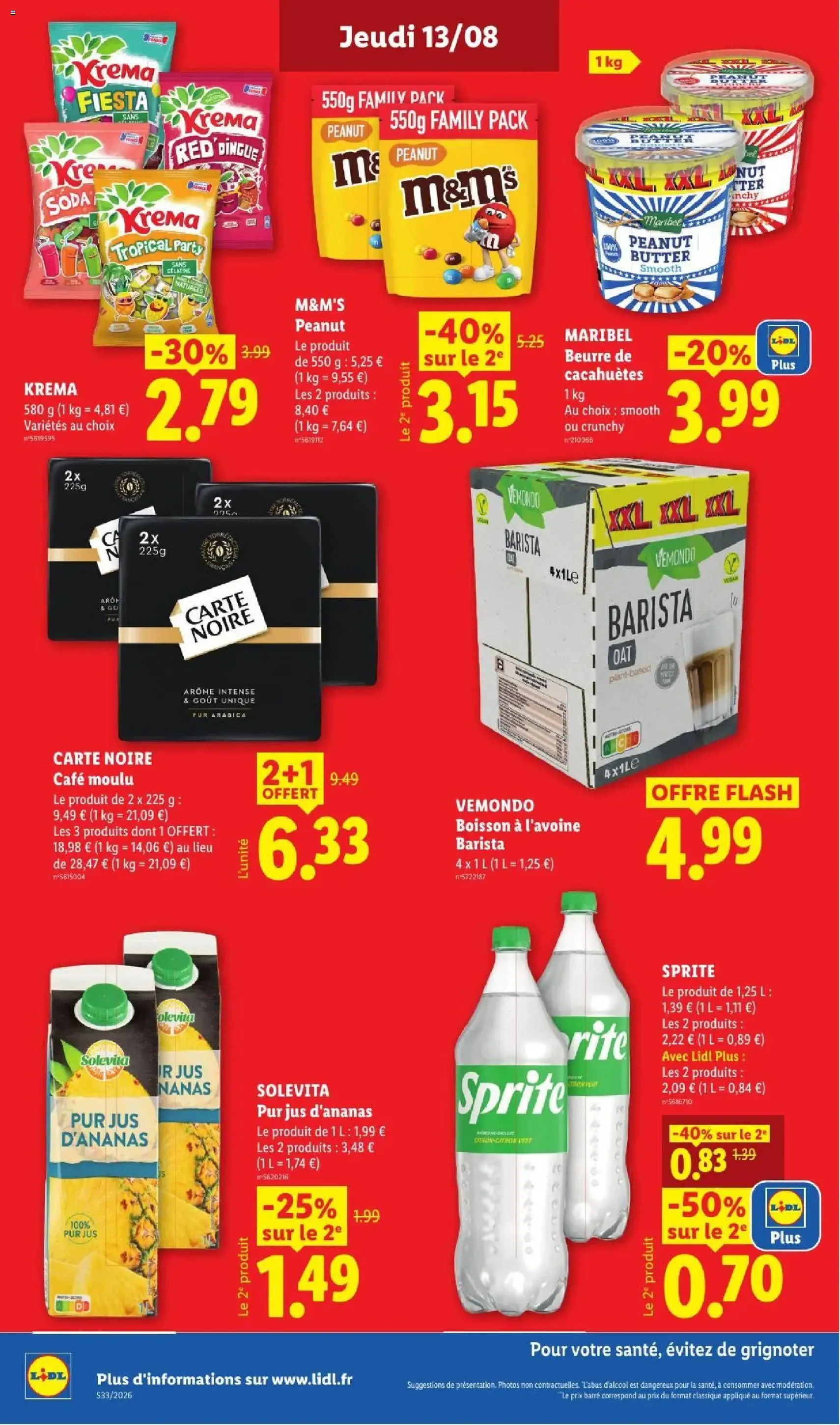 LIDL catalogue - brochure valable à partir du 13/08/2026, page 22 sur 61