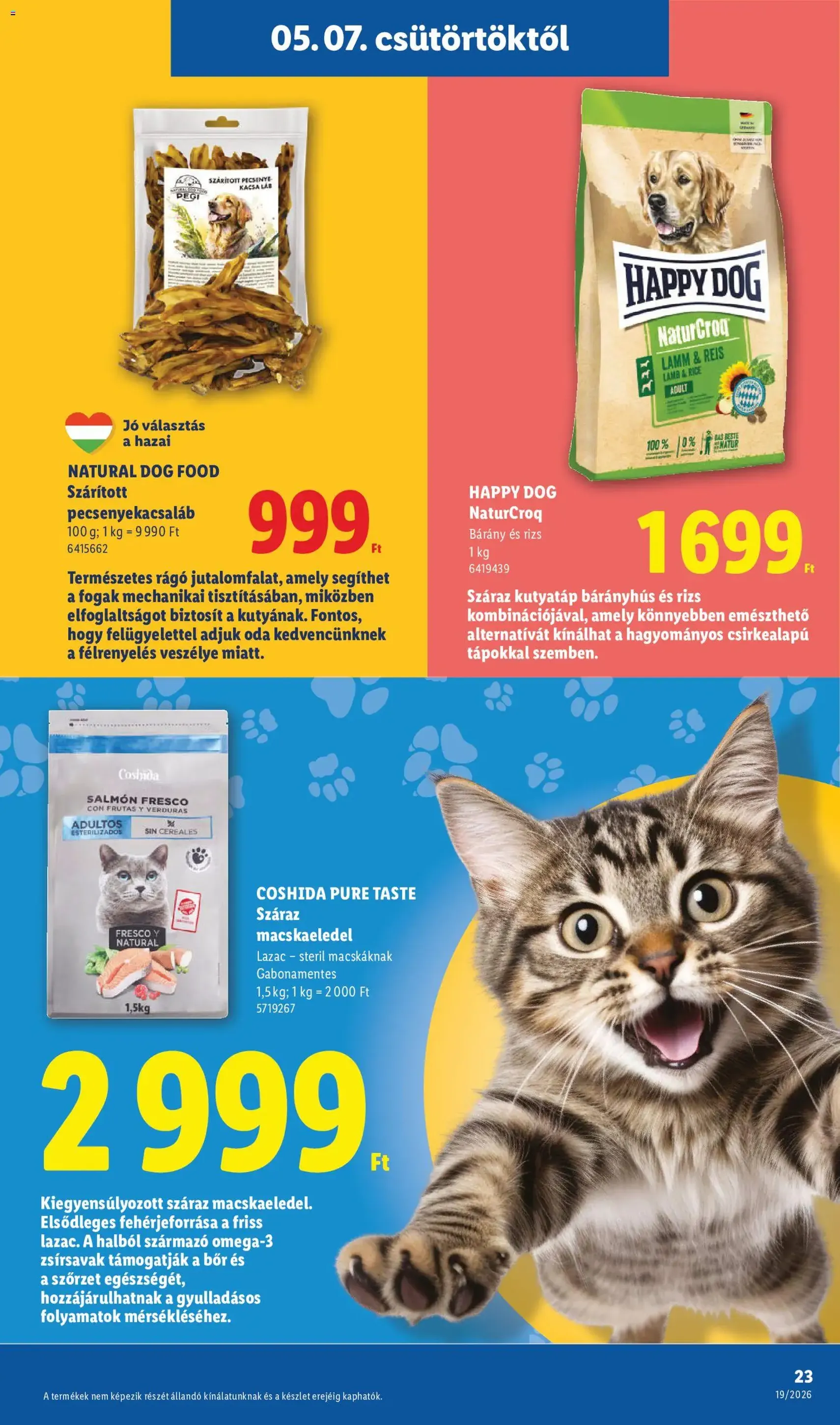 Lidl akciós újság - 2026.05.07. érvényes szórólap 23 oldal 76 oldalból