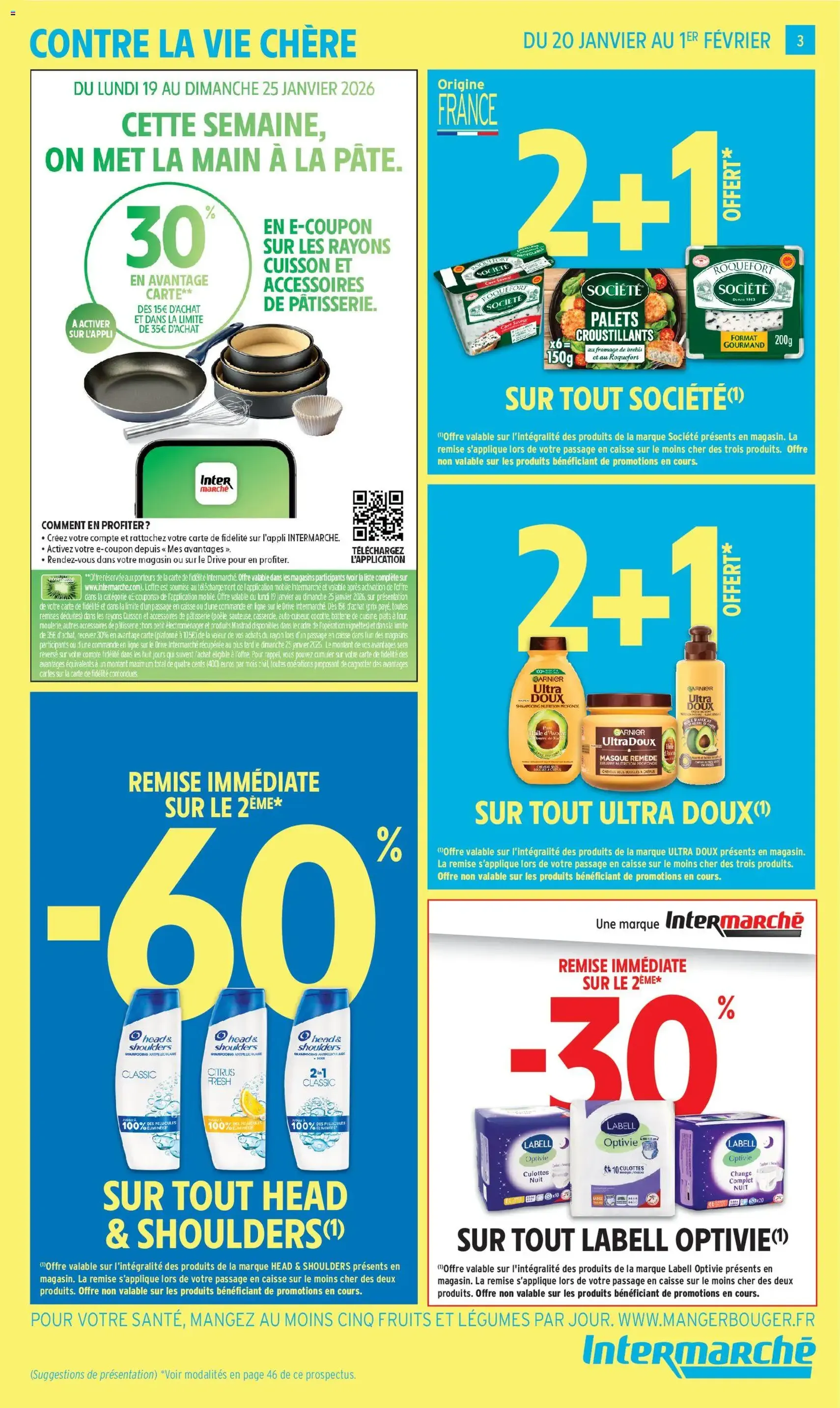 Intermarché catalogue semaine 4 - brochure valable à partir du 20/01/2026, page 3 sur 52