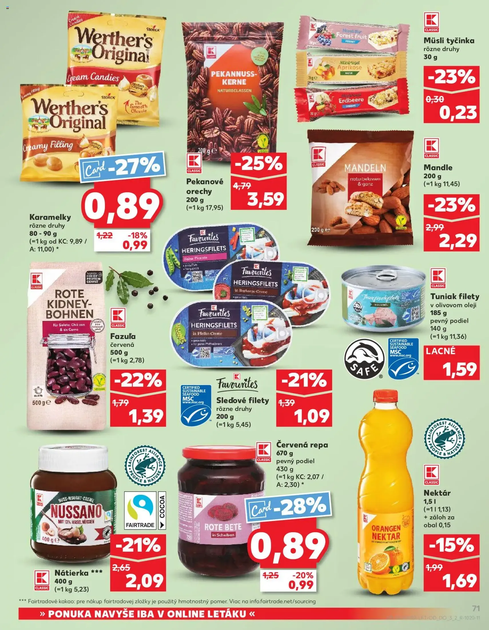 Kaufland leták - platný leták od 28.05.2026 strana 71 z 72