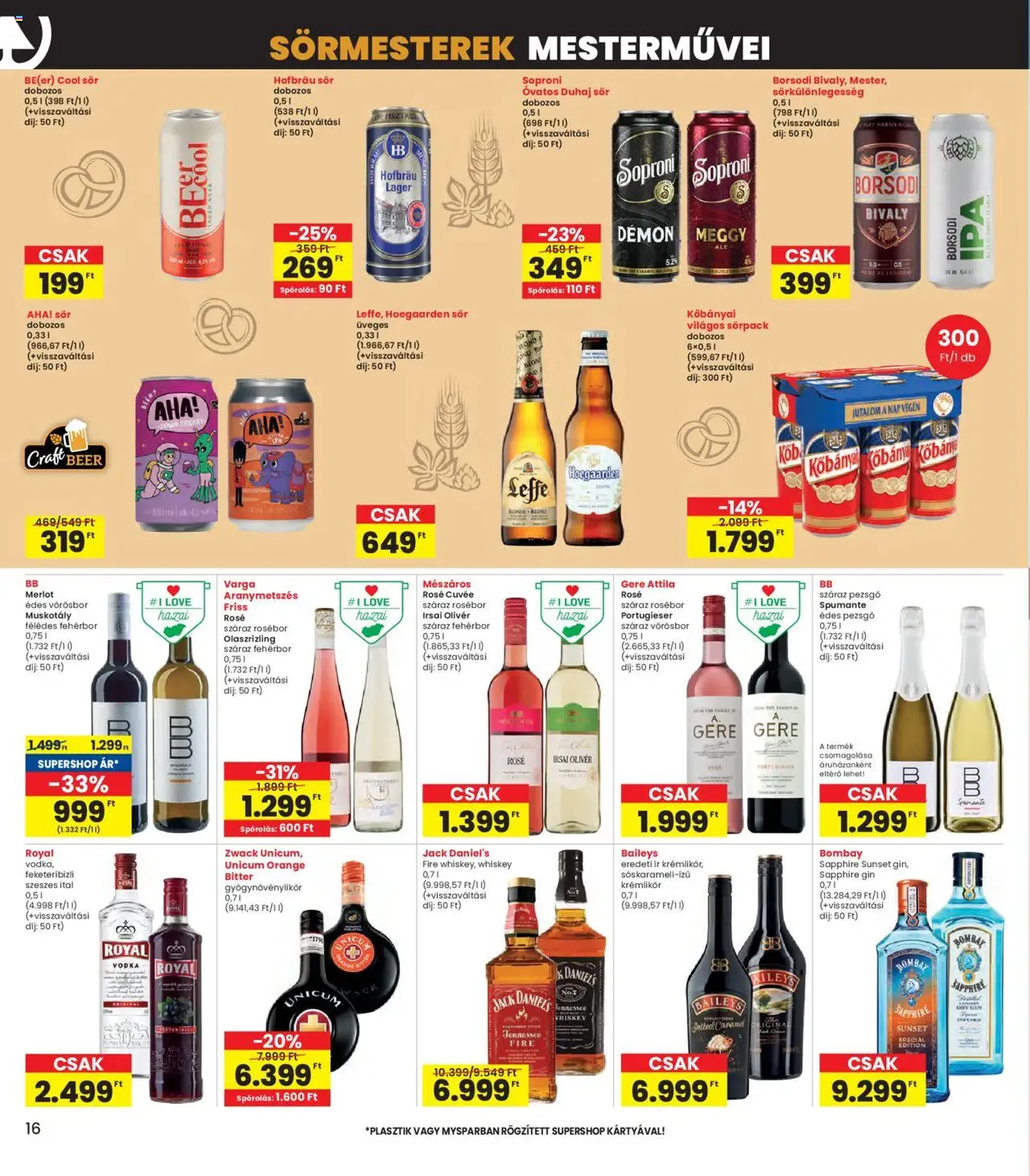 Interspar Akciós újság - 2025.10.16. érvényes szórólap 16 oldal 19 oldalból Interspar Akciós újság - 2025.10.16. érvényes szórólap 16 oldal 19 oldalból