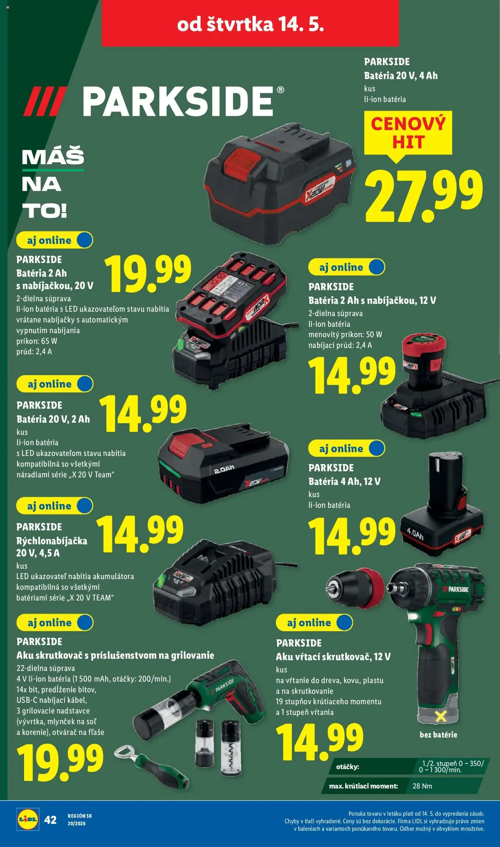 Lidl leták - platný leták od 11.05.2026 strana 70 z 87