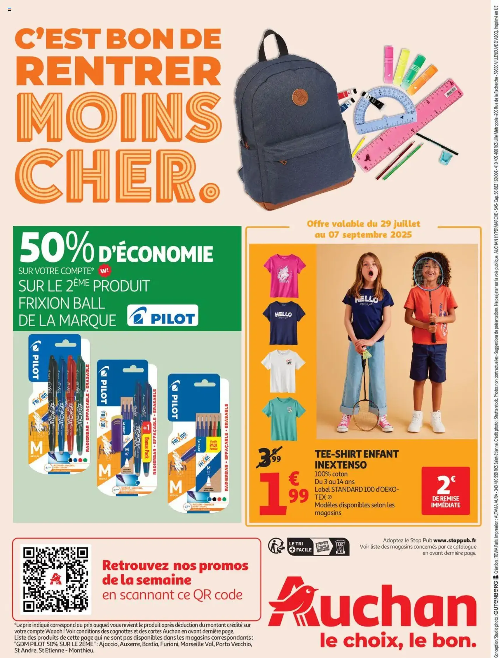 Auchan prospectus - brochure valable à partir du 29/07/2025, page 48 sur 49 Auchan prospectus - brochure valable à partir du 29/07/2025, page 48 sur 49