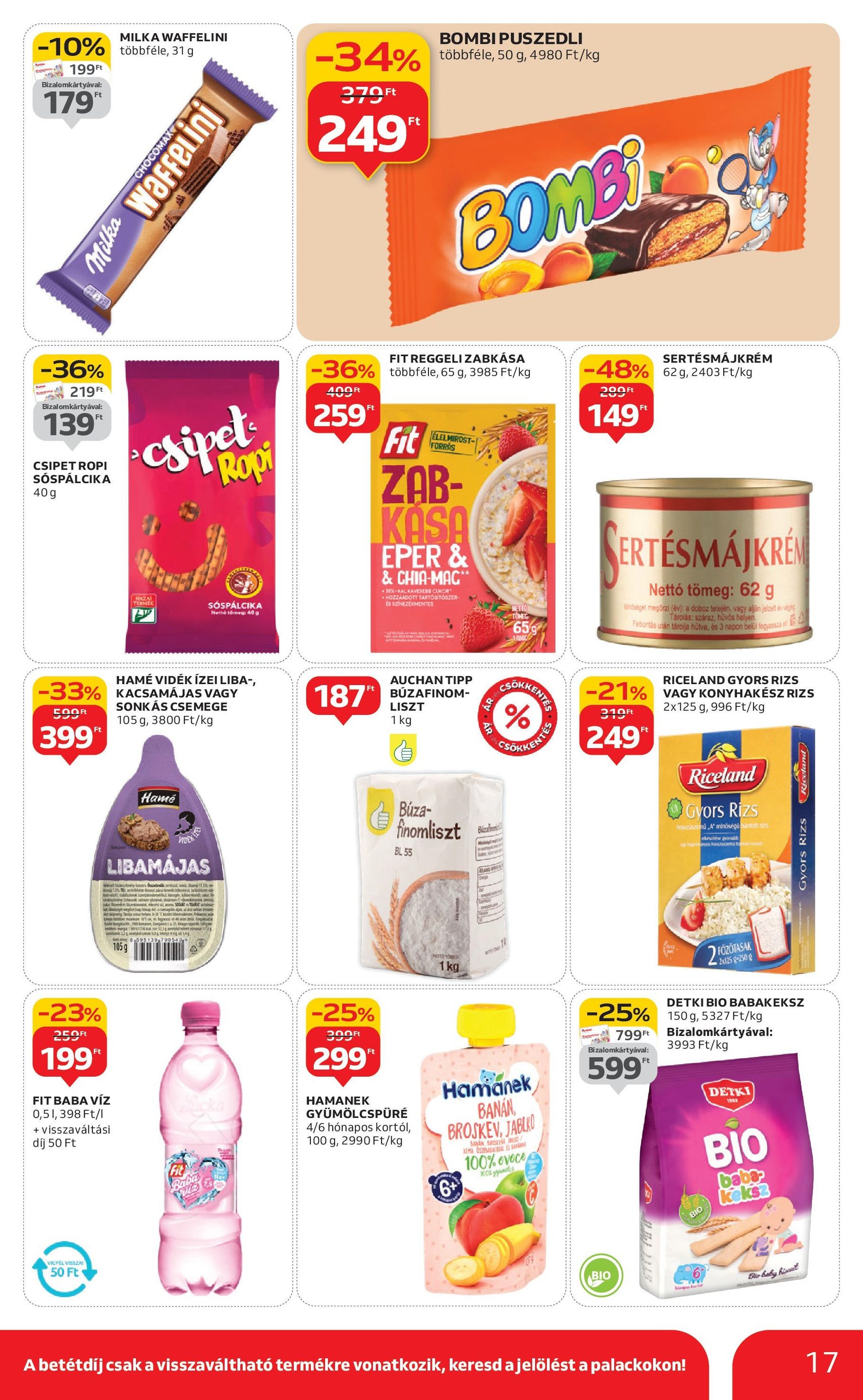 Auchan Akciós újság - 2025.09.18. érvényes szórólap 17 oldal 26 oldalból