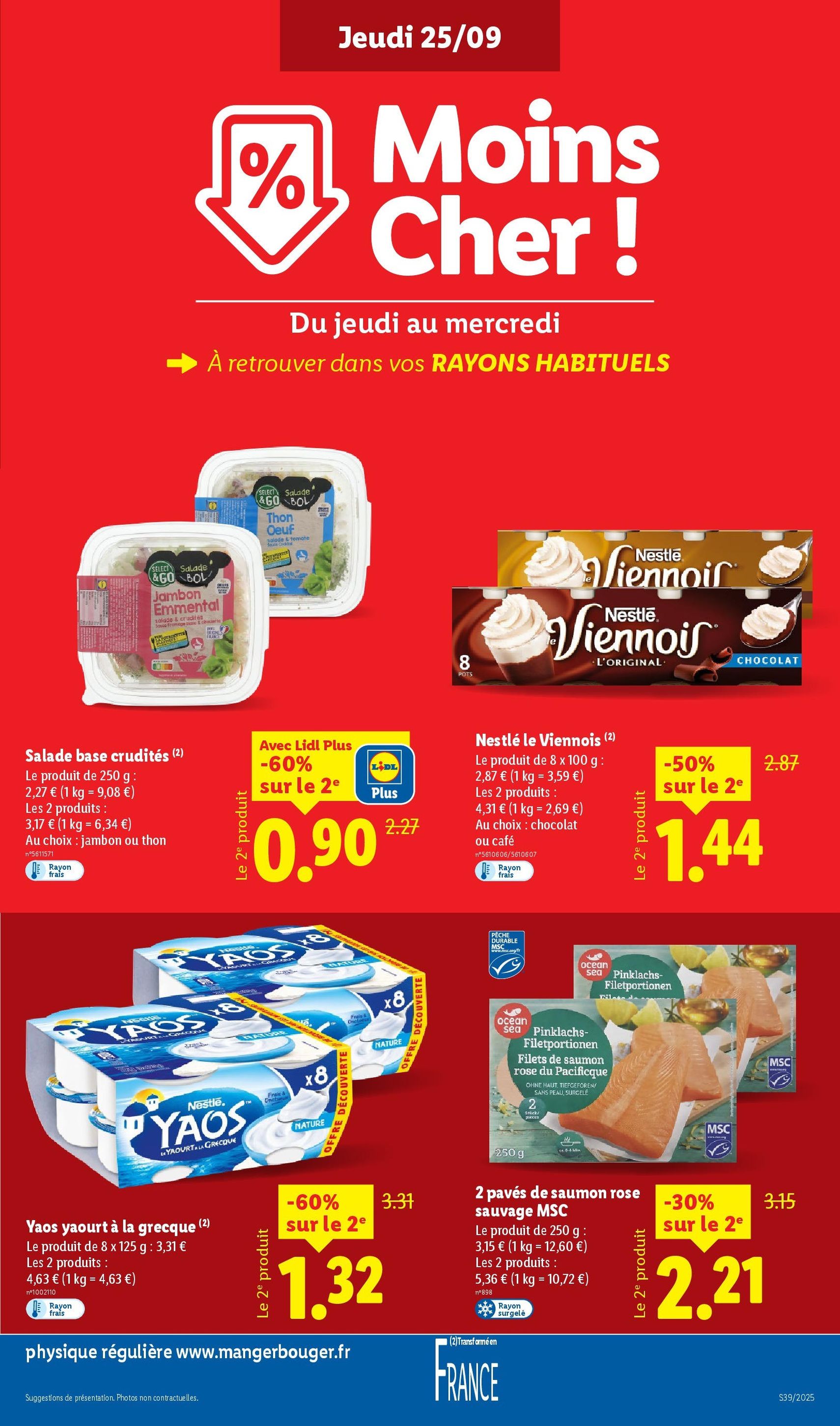 LIDL catalogue semaine 39 - brochure valable à partir du 25/09/2025, page 11 sur 73