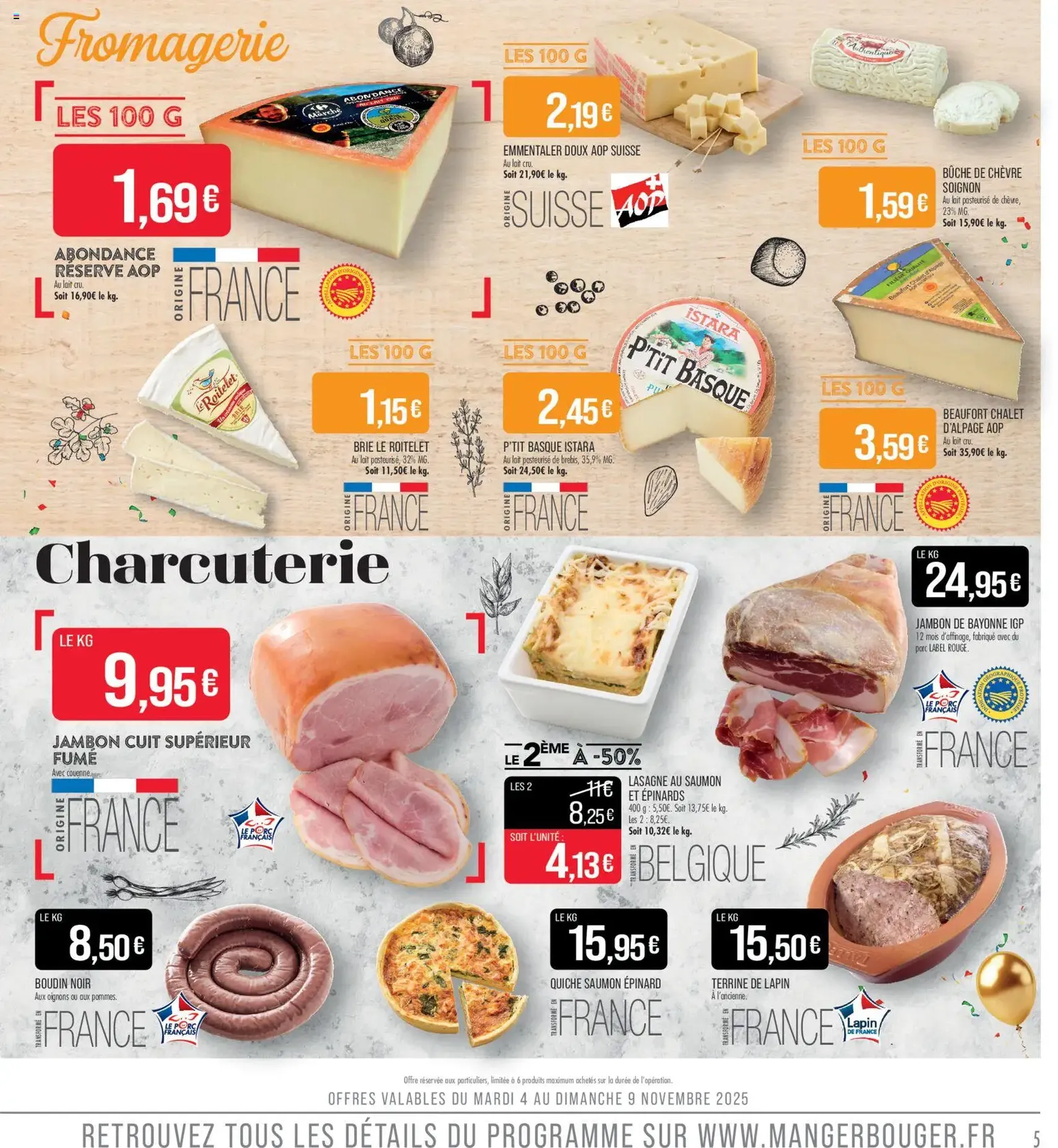 Match Supermarché catalogue - brochure valable à partir du 04/11/2025, page 5 sur 24