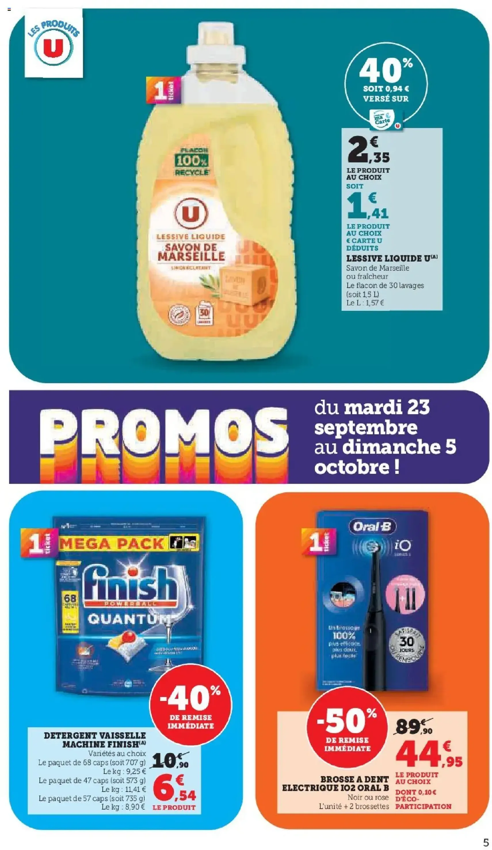 U Express catalogue - brochure valable à partir du 23/09/2025, page 5 sur 32