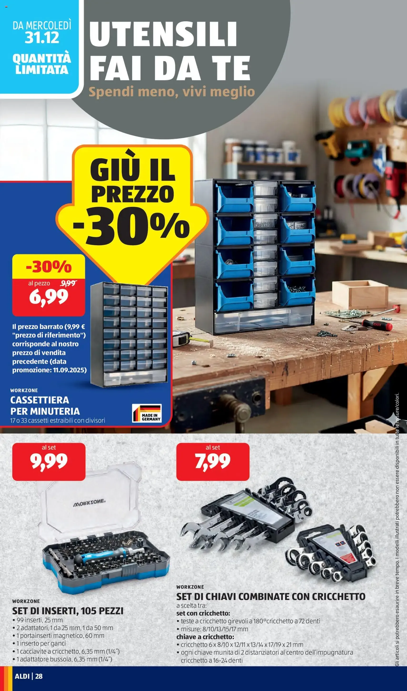 Volantino Aldi - volantino valido dal 29/12/2025 pagina 28 di 32