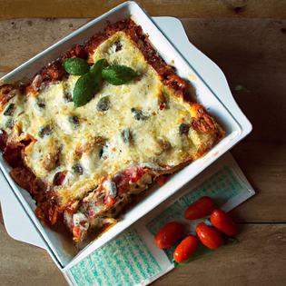 Recipe preview The Best Easy Vegetarian Lasagna
