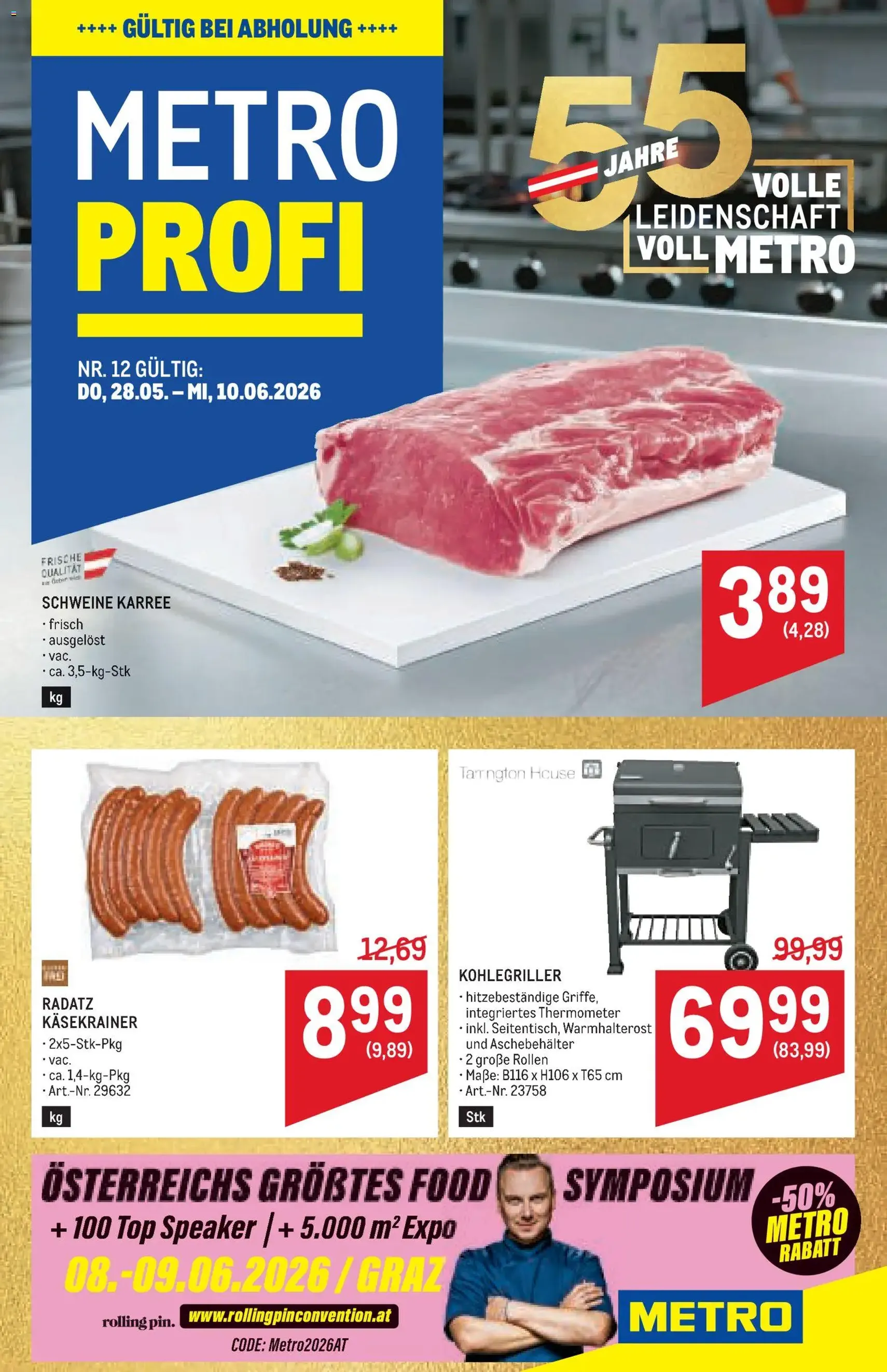 Metro angebote Profi - Gültiger Prospekt ab 28.05.2026, Seite 3 von insgesamt 64