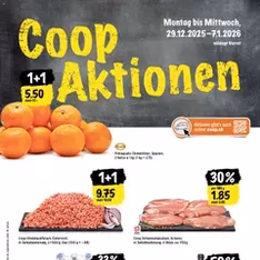 Coop Aktionen - Prospekt Vorschau gültig ab 29.12.2025