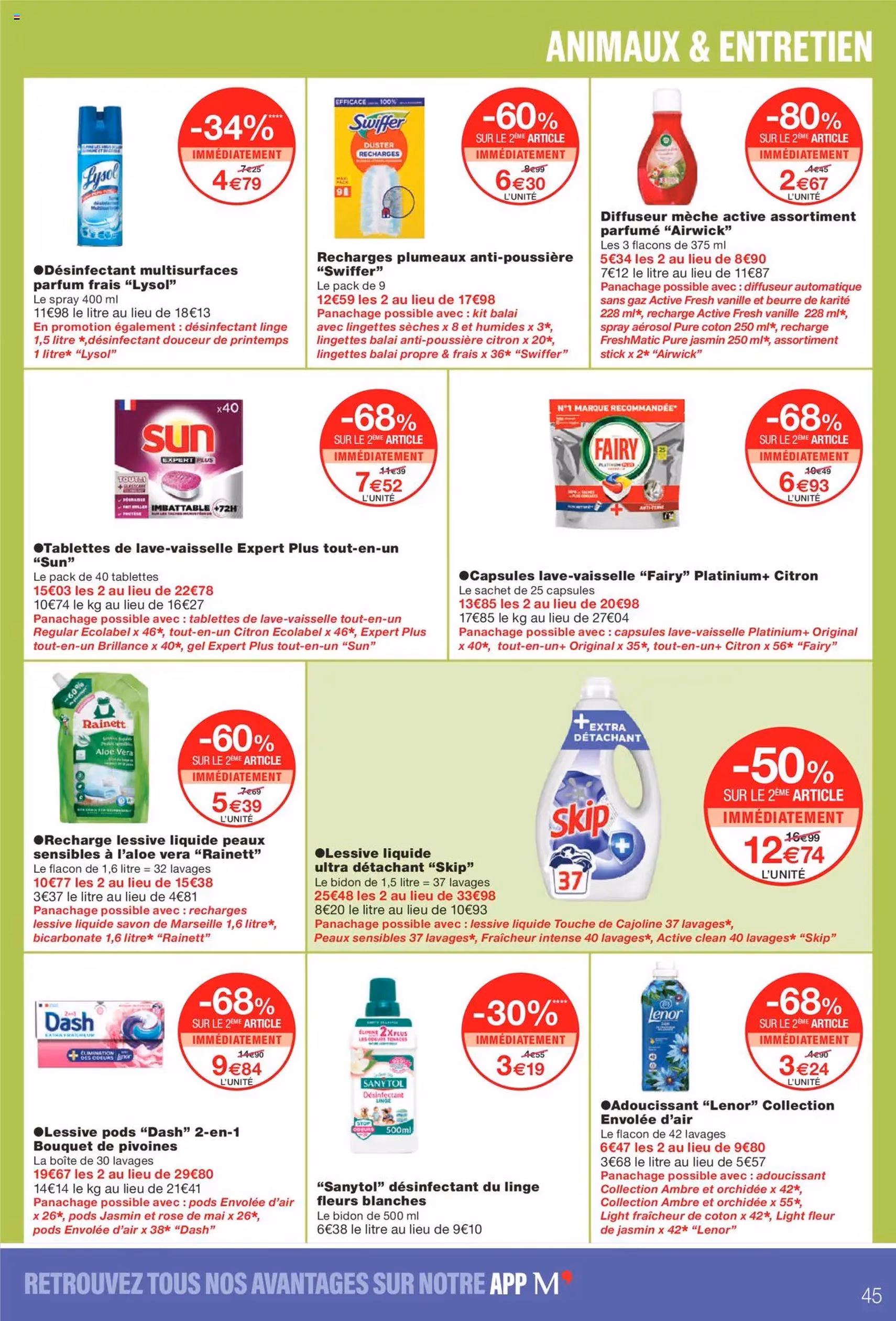 Monoprix catalogue - brochure valable à partir du 23/09/2025, page 45 sur 56 Monoprix catalogue - brochure valable à partir du 23/09/2025, page 45 sur 56