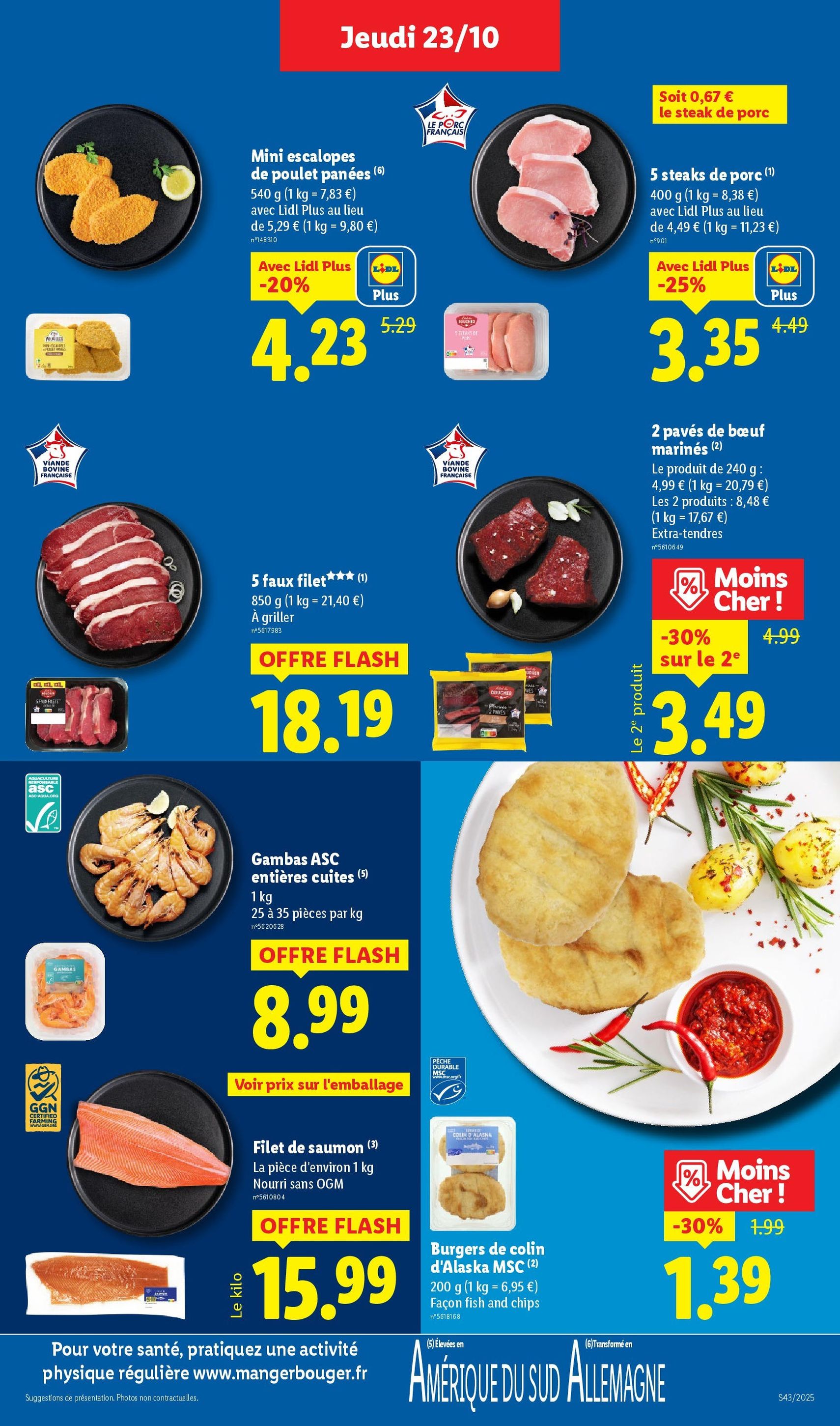LIDL catalogue semaine 43 - brochure valable à partir du 23/10/2025, page 7 sur 84 LIDL catalogue semaine 43 - brochure valable à partir du 23/10/2025, page 7 sur 84