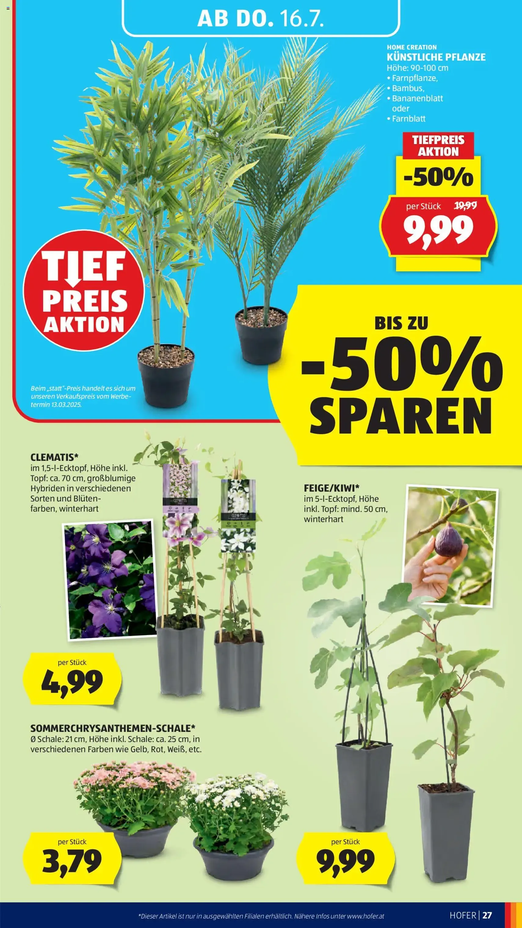Hofer Flugblatt - Gültiger Prospekt ab 10.07.2026, Seite 35 von insgesamt 44