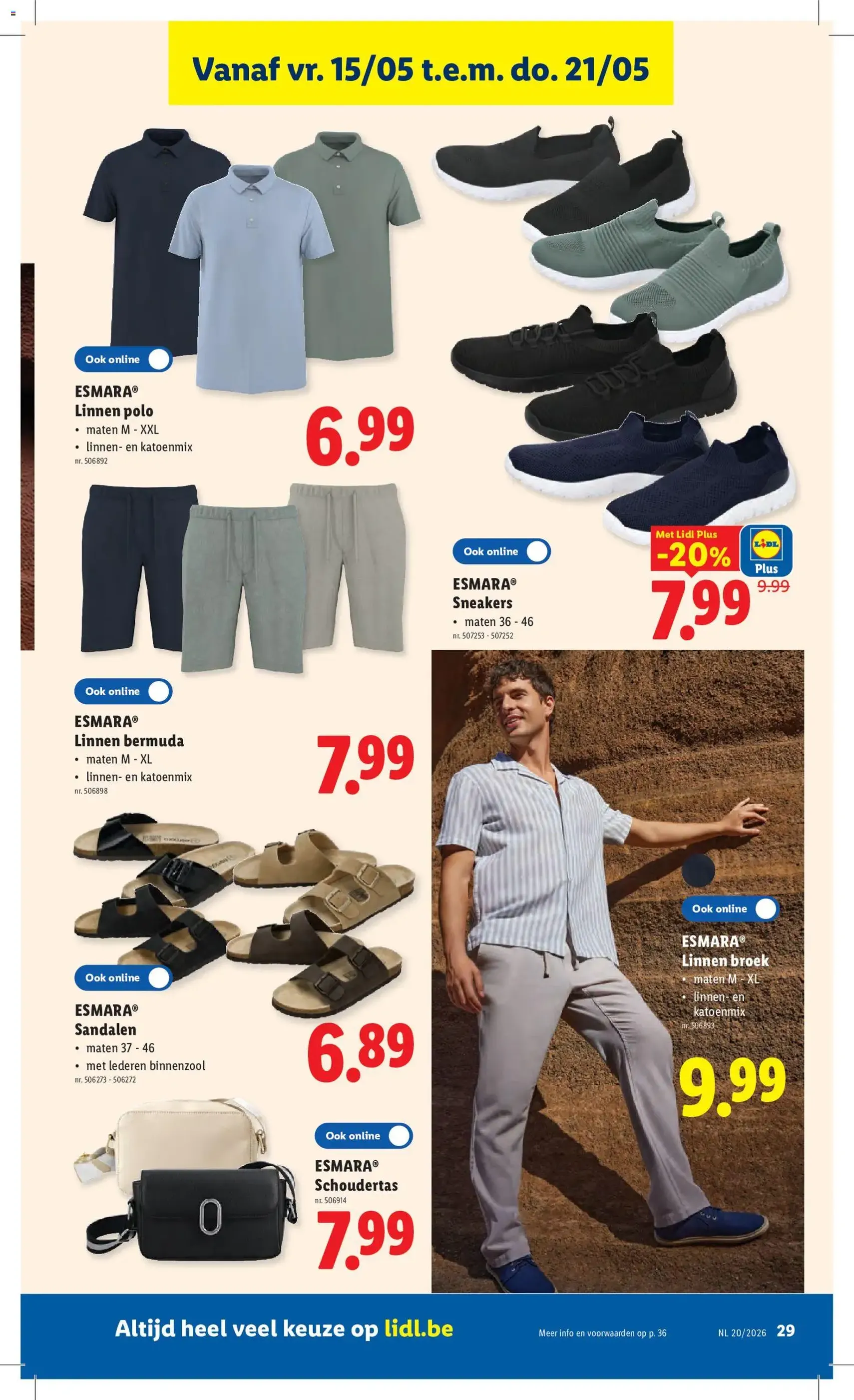 Lidl Folder week 20 - geldige folder vanaf 11/05/2026 pagina 29 van 36
