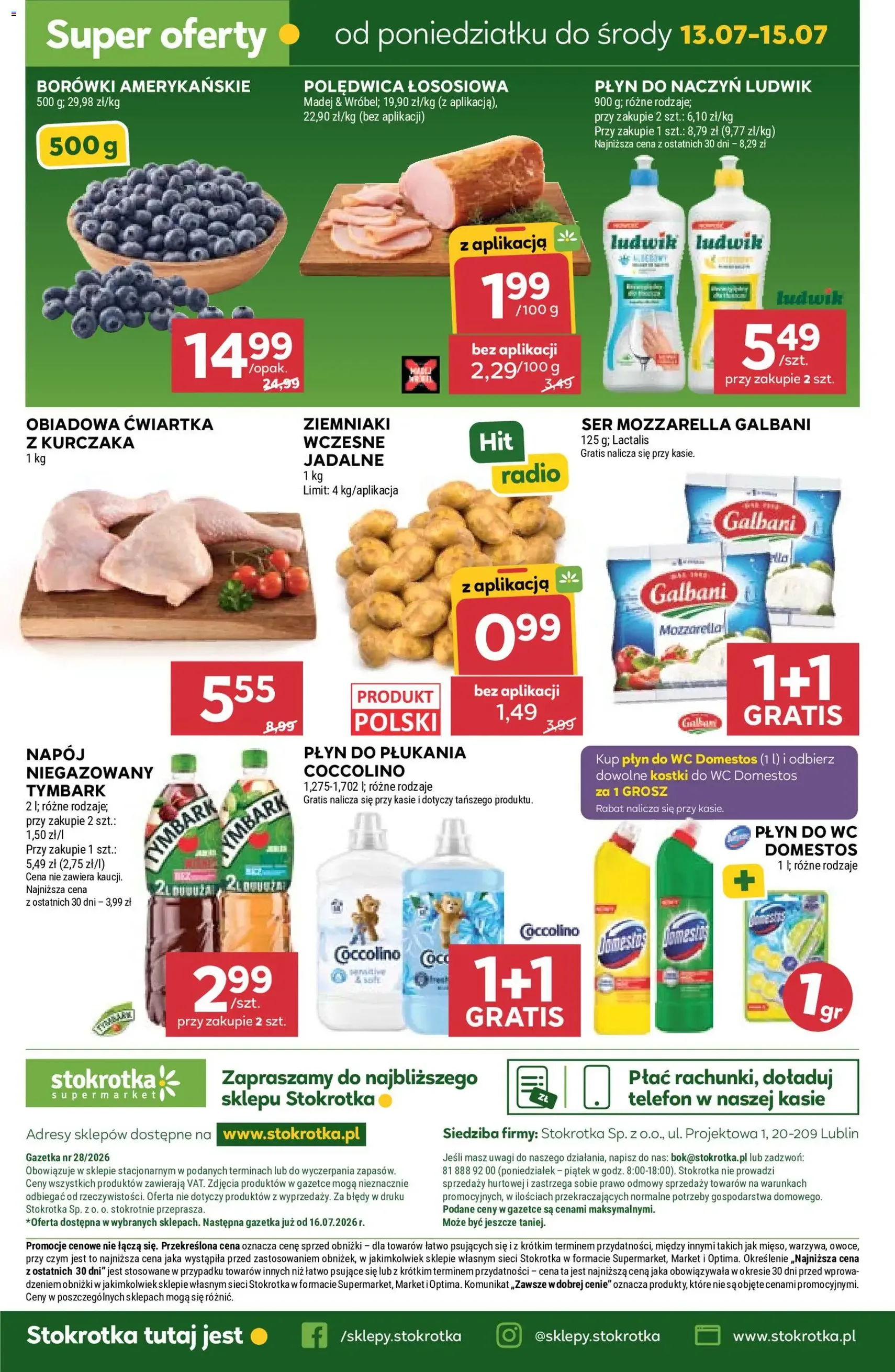 Stokrotka gazetka - ważny gazetka od 09.07.2026 strona 46 z 46