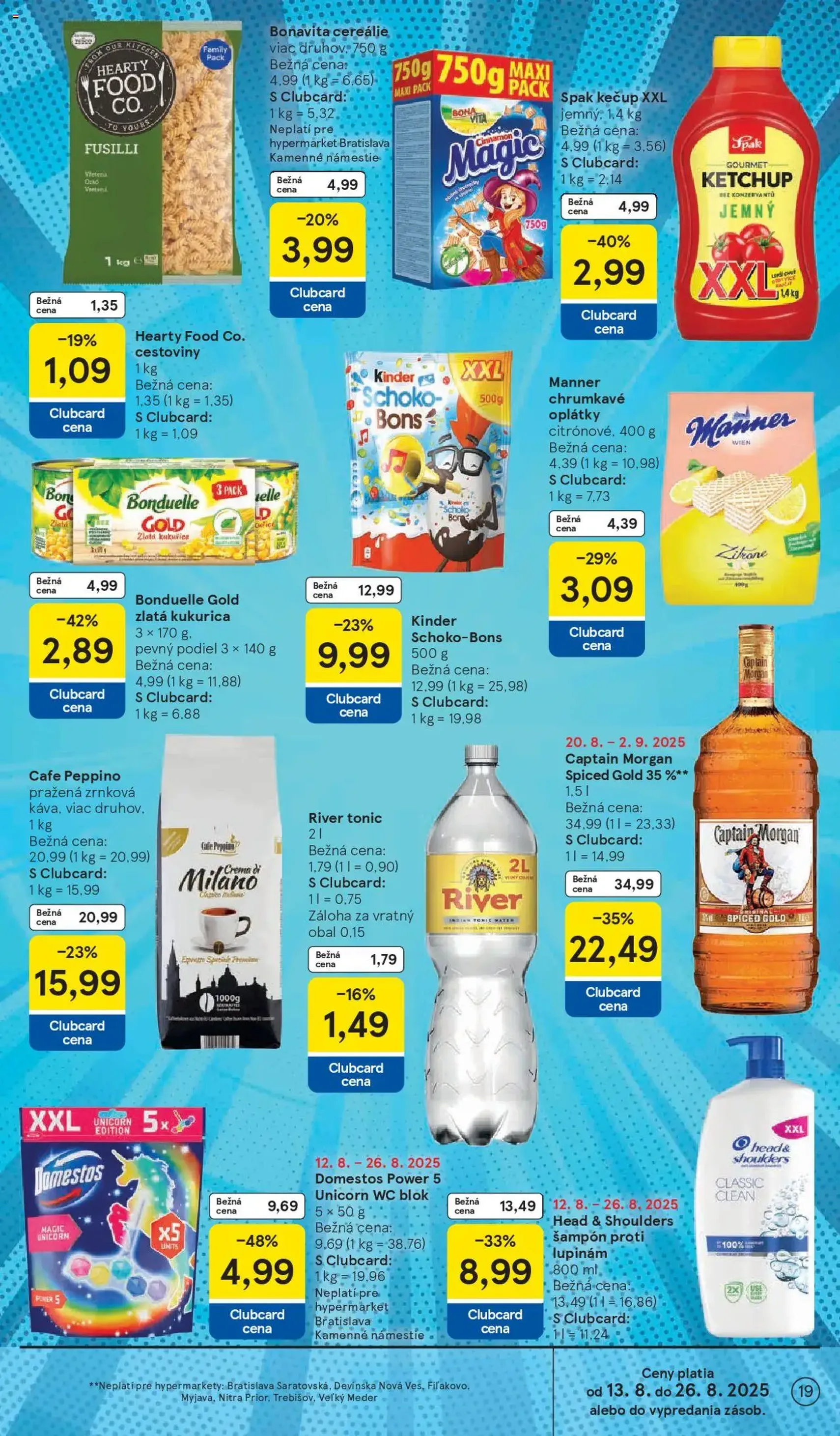 Tesco Hypermarket - leták - platný leták od 20.08.2025 strana 19 z 38