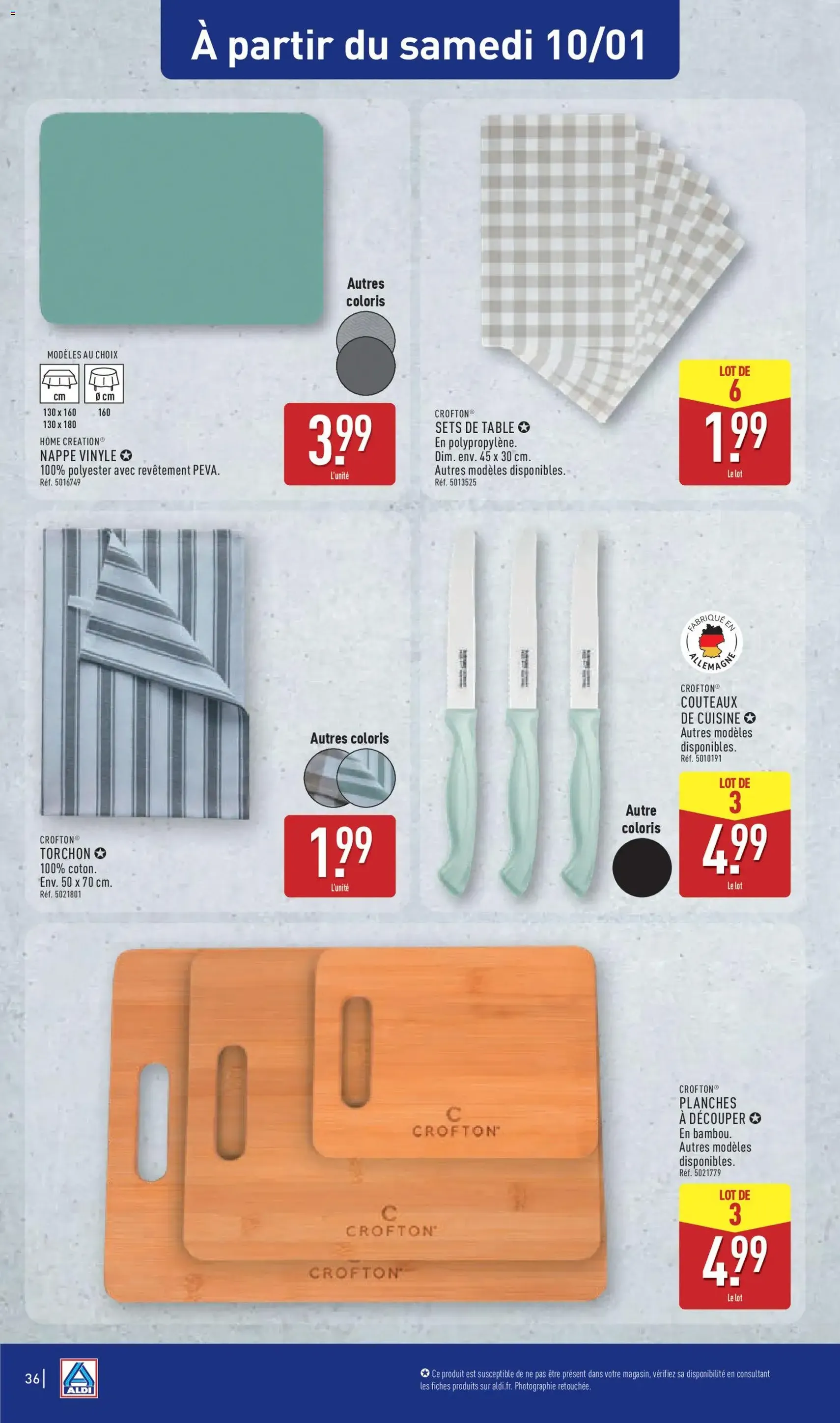 Aldi - Catalogue de la semaine 2 - brochure valable à partir du 06/01/2026, page 40 sur 45