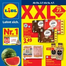 Lidl - Flugblatt - Prospekt Vorschau gültig ab 02.07.2026