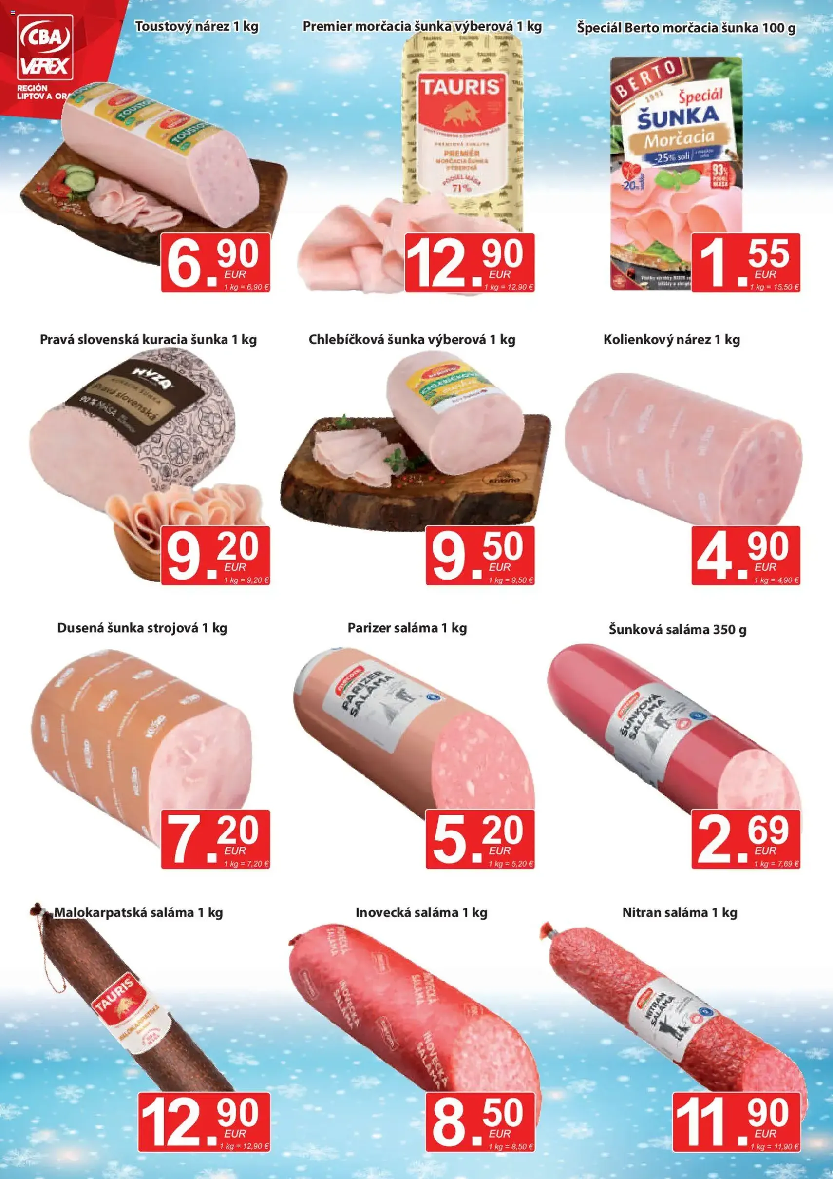 CBA Verex leták - platný leták od 20.11.2025 strana 2 z 12