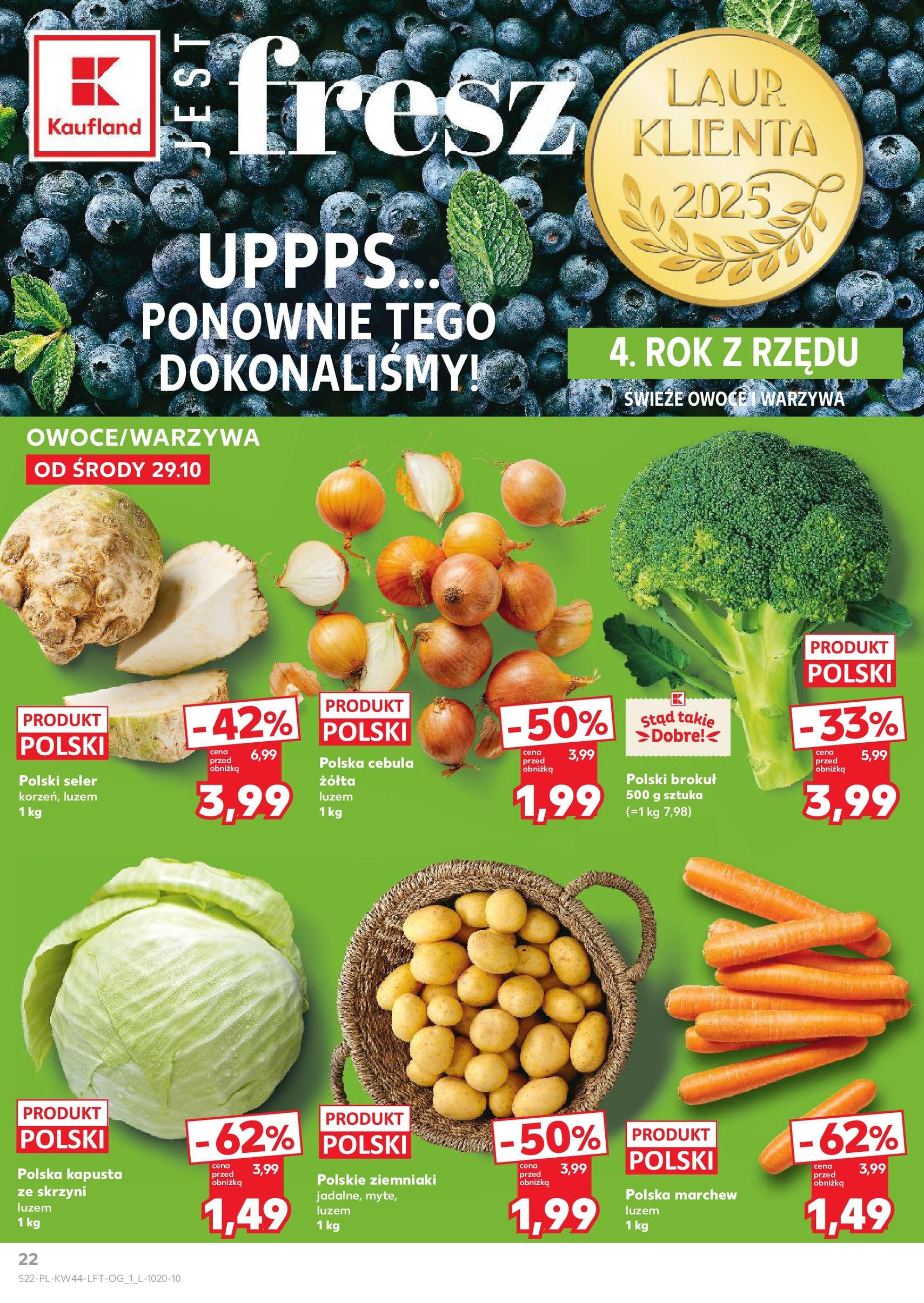 Kaufland gazetka - ważny gazetka od 29.10.2025 strona 22 z 63 Kaufland gazetka - ważny gazetka od 29.10.2025 strona 22 z 63