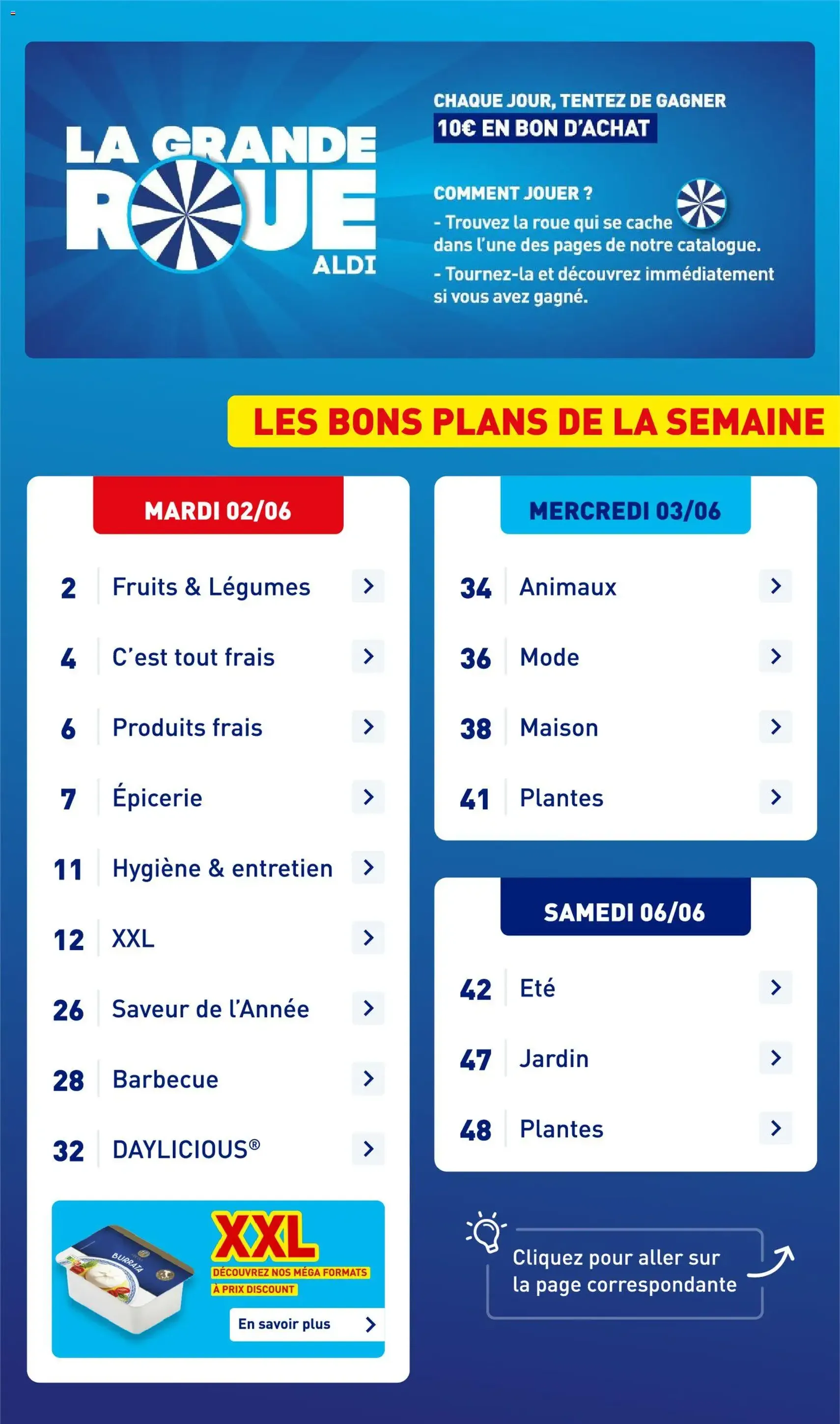 Aldi catalogue - brochure valable à partir du 02/06/2026, page 3 sur 54