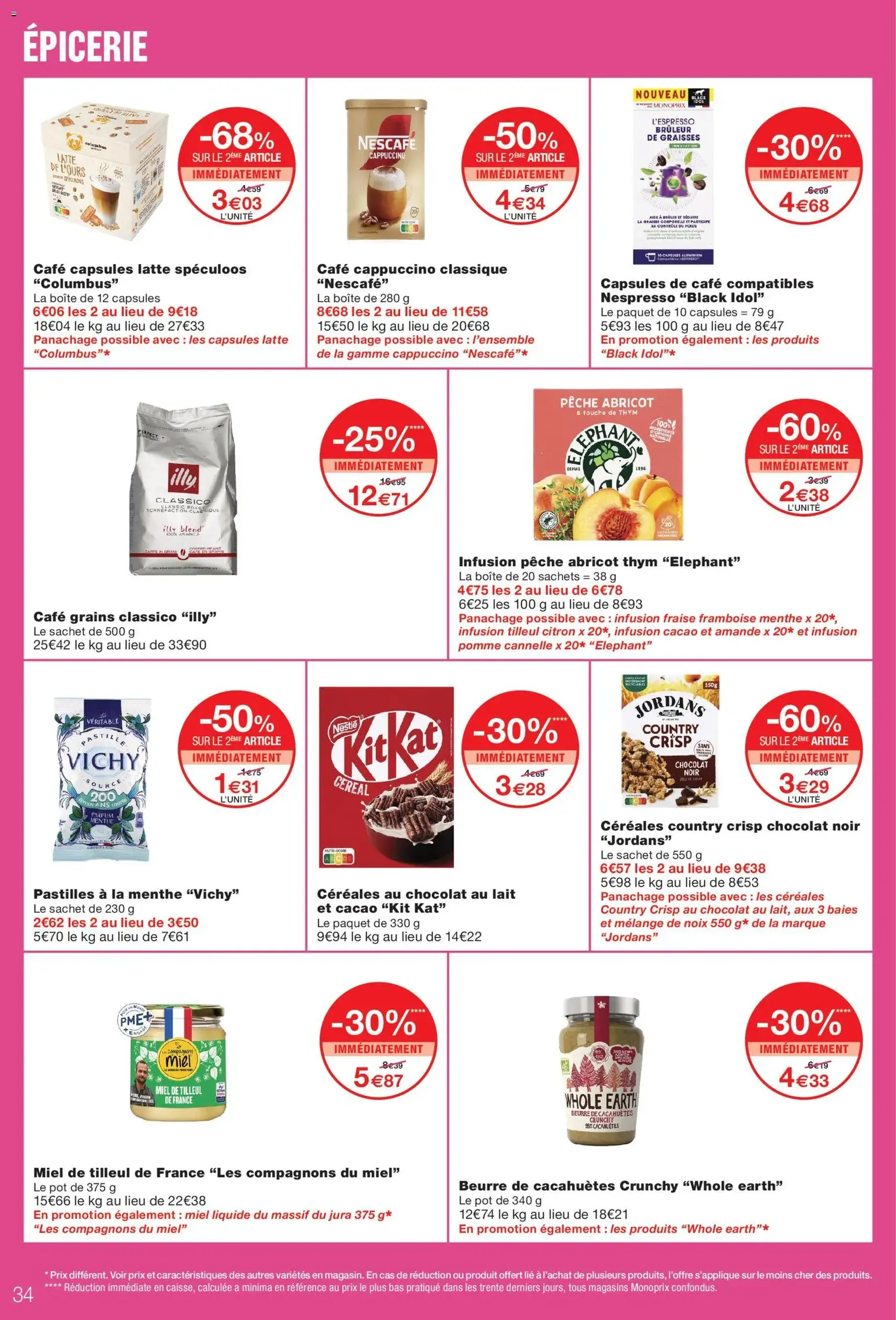 Monoprix catalogue - brochure valable à partir du 22/09/2026, page 34 sur 64