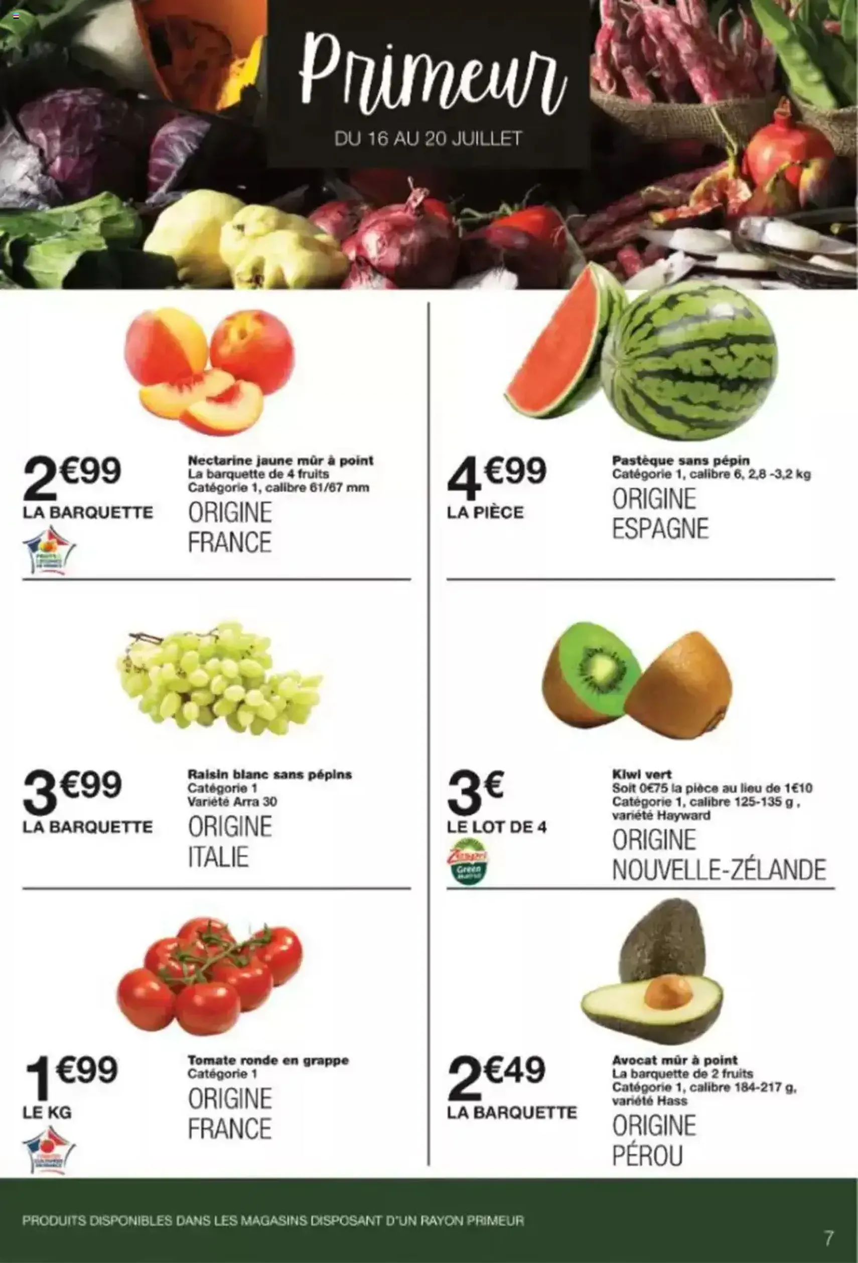 Monoprix catalogue - brochure valable à partir du 15/07/2025, page 7 sur 44 Monoprix catalogue - brochure valable à partir du 15/07/2025, page 7 sur 44