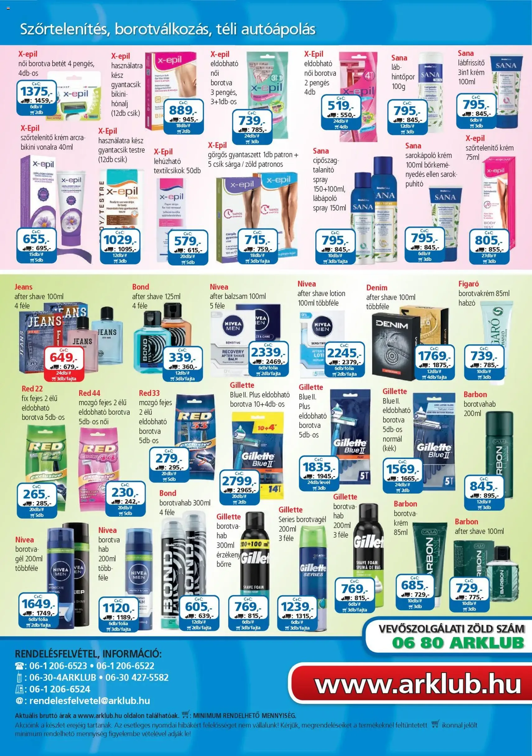 ÁRKLUB akciós újság - 2026.03.01. érvényes szórólap 32 oldal 32 oldalból